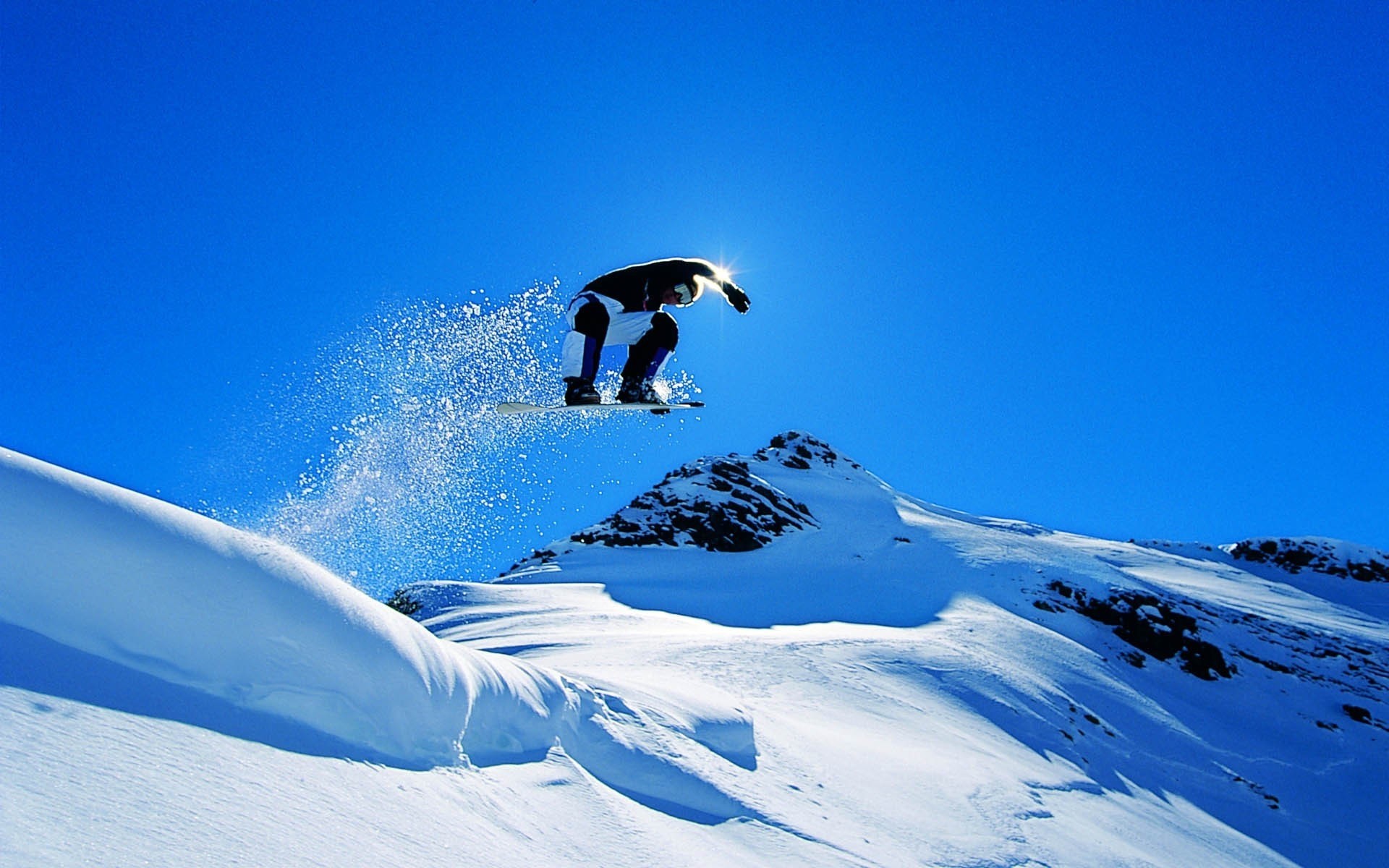 snowboarding blue sports snow mountain
