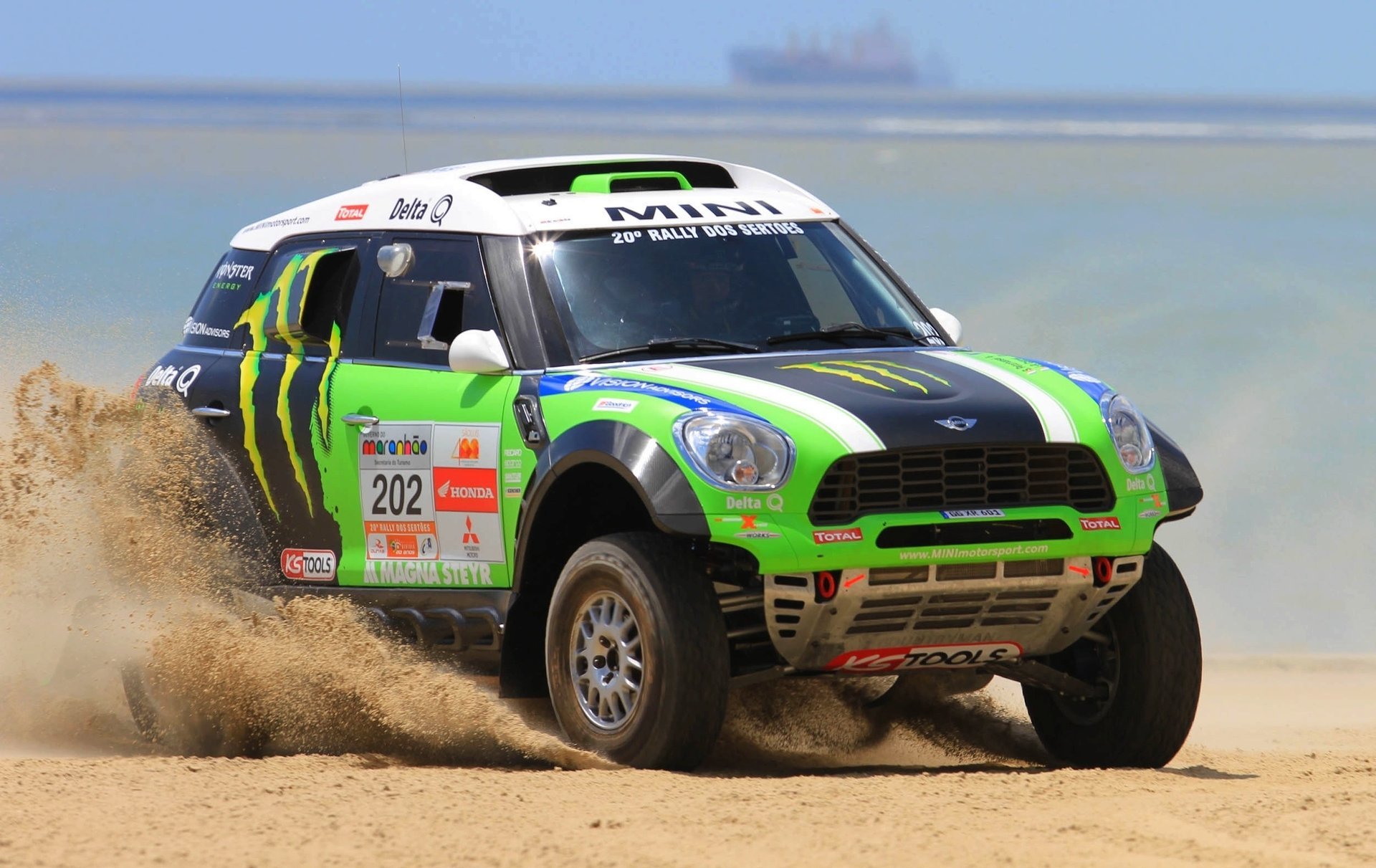 Mini Cooper's participation in rally dakar