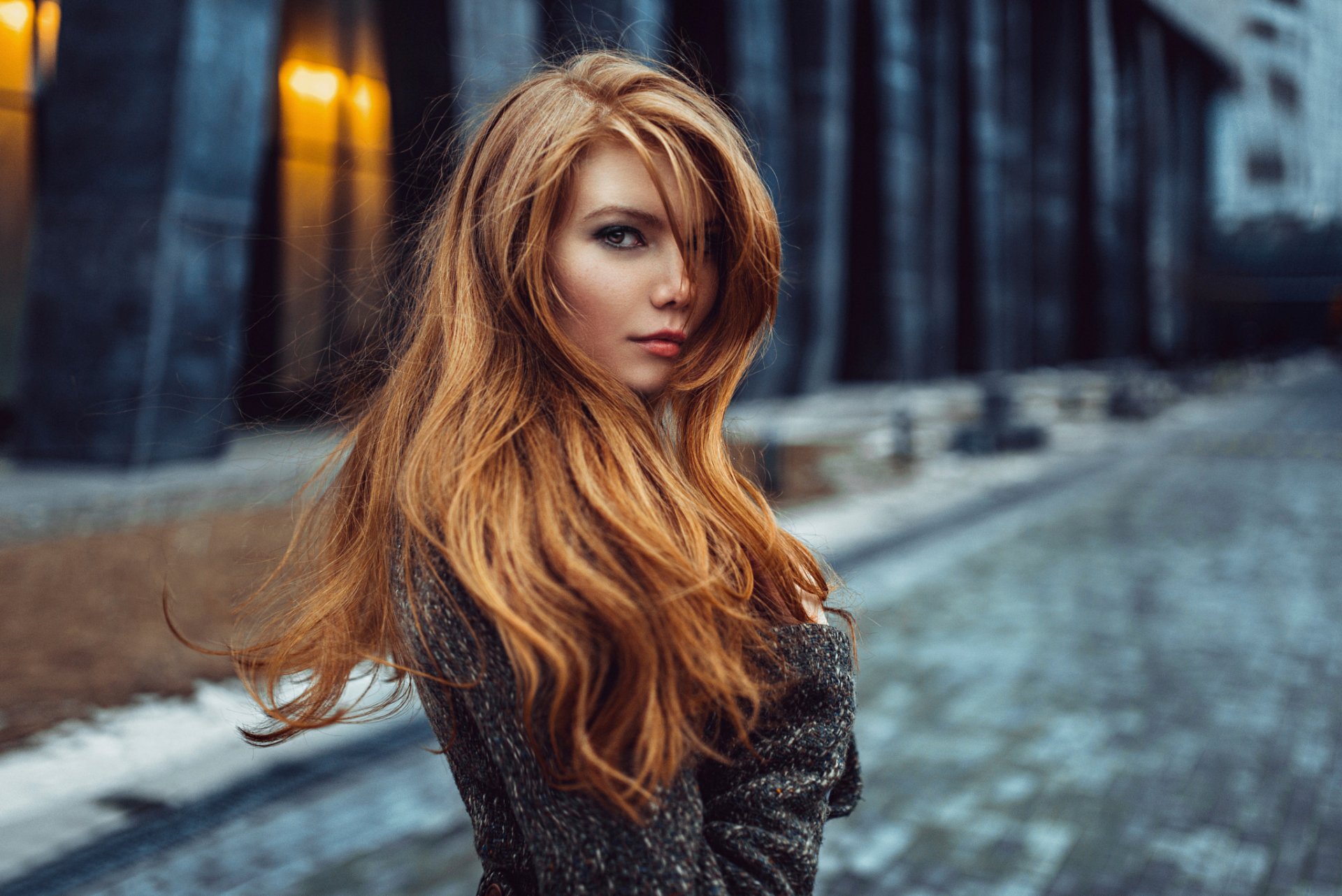 antonina tonya red hair town russia george chernyad'ev