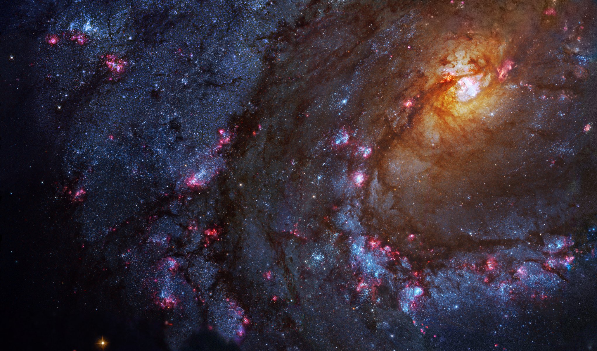 spiral galaxy m83 constellation hydra