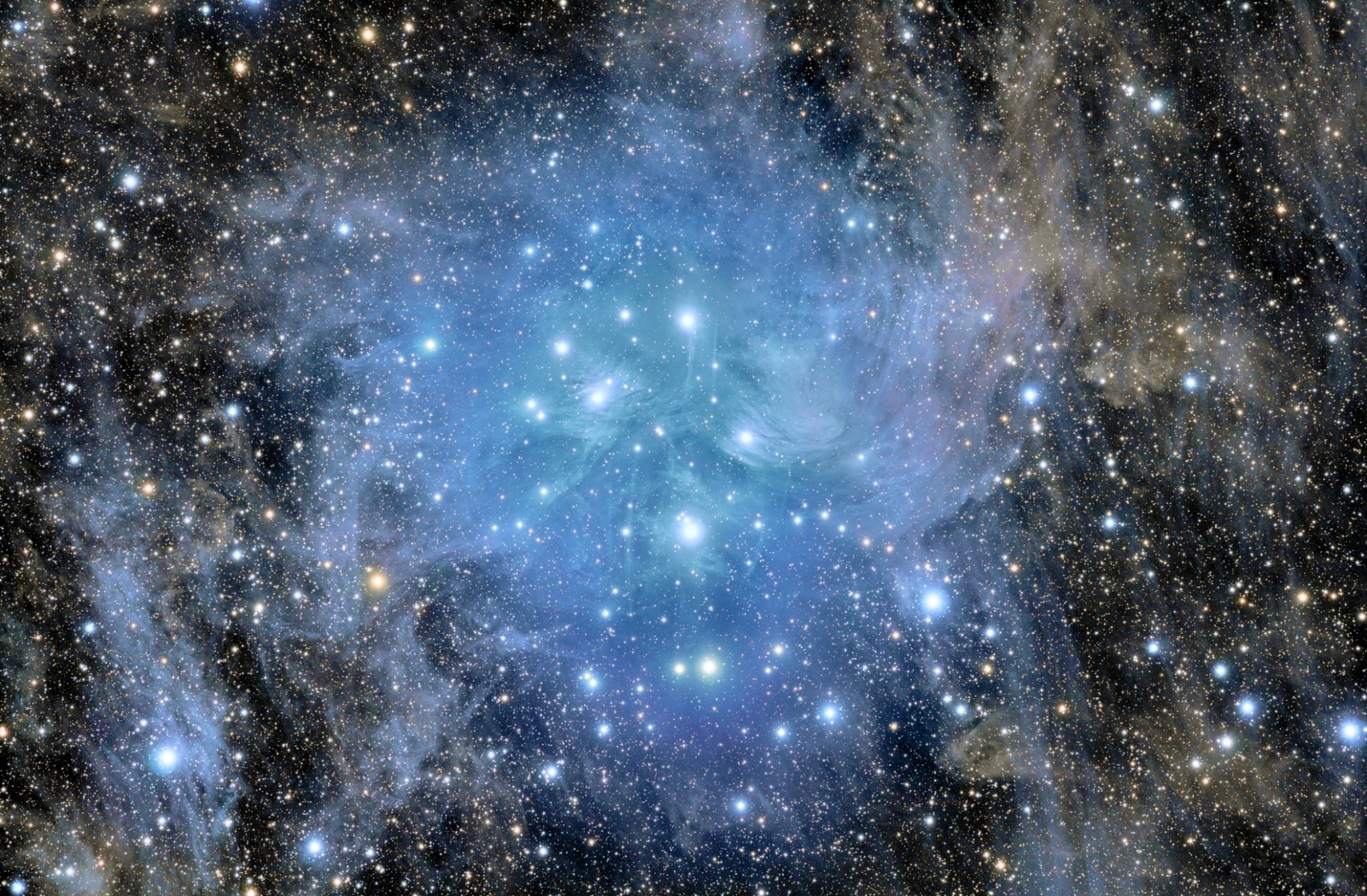 m45 cluster galaxy