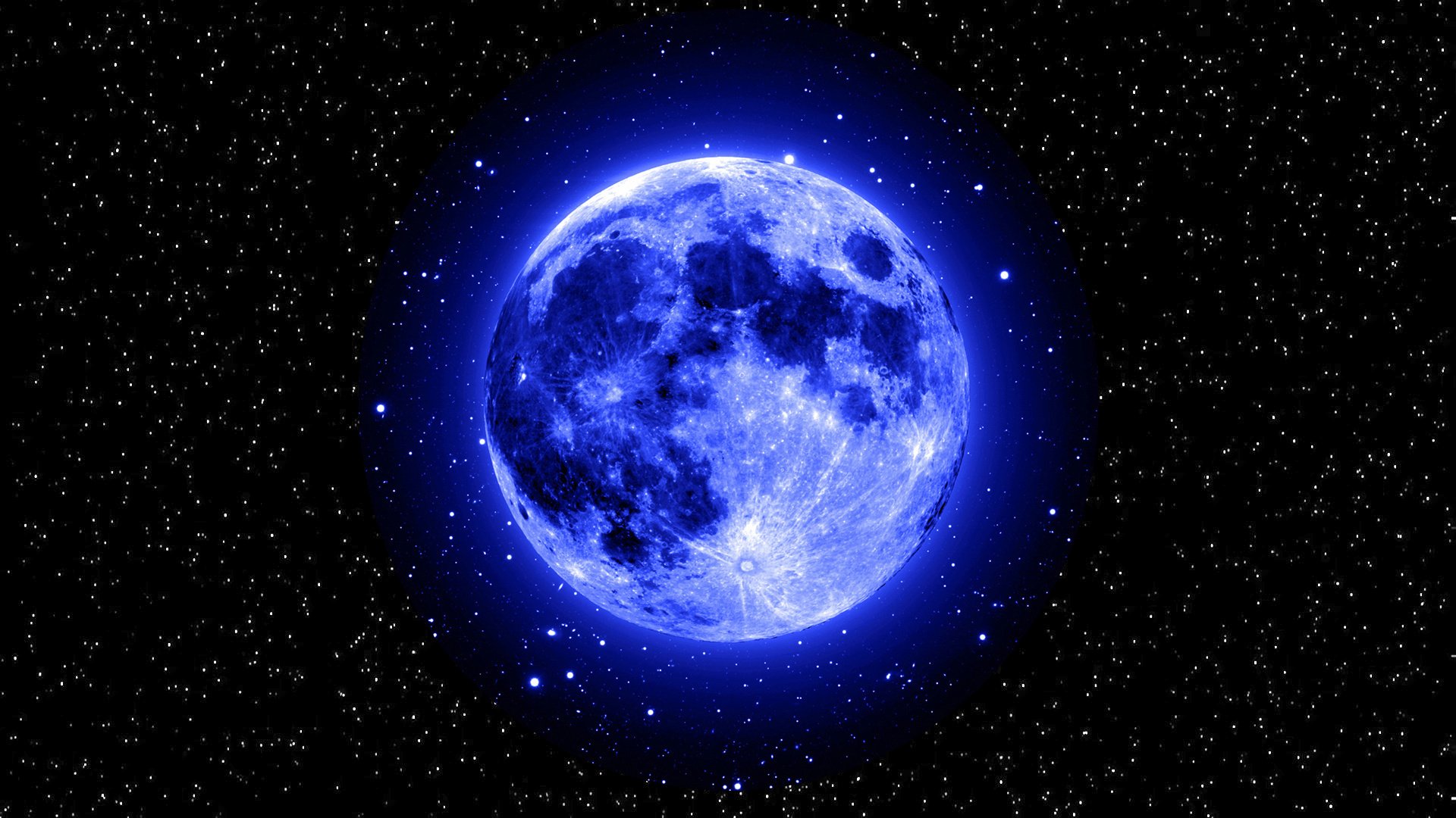 space star blue moon