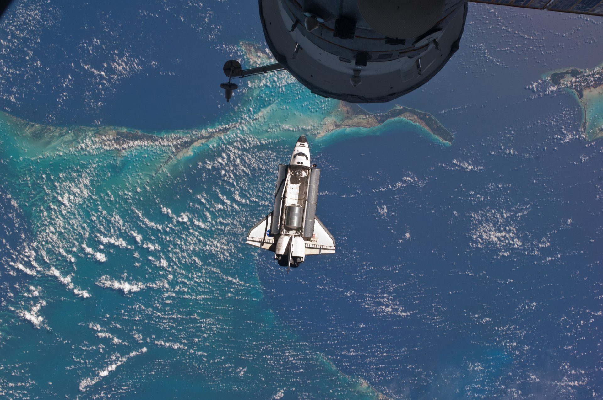 space shuttle atlantis last flight nasa iss international space station space