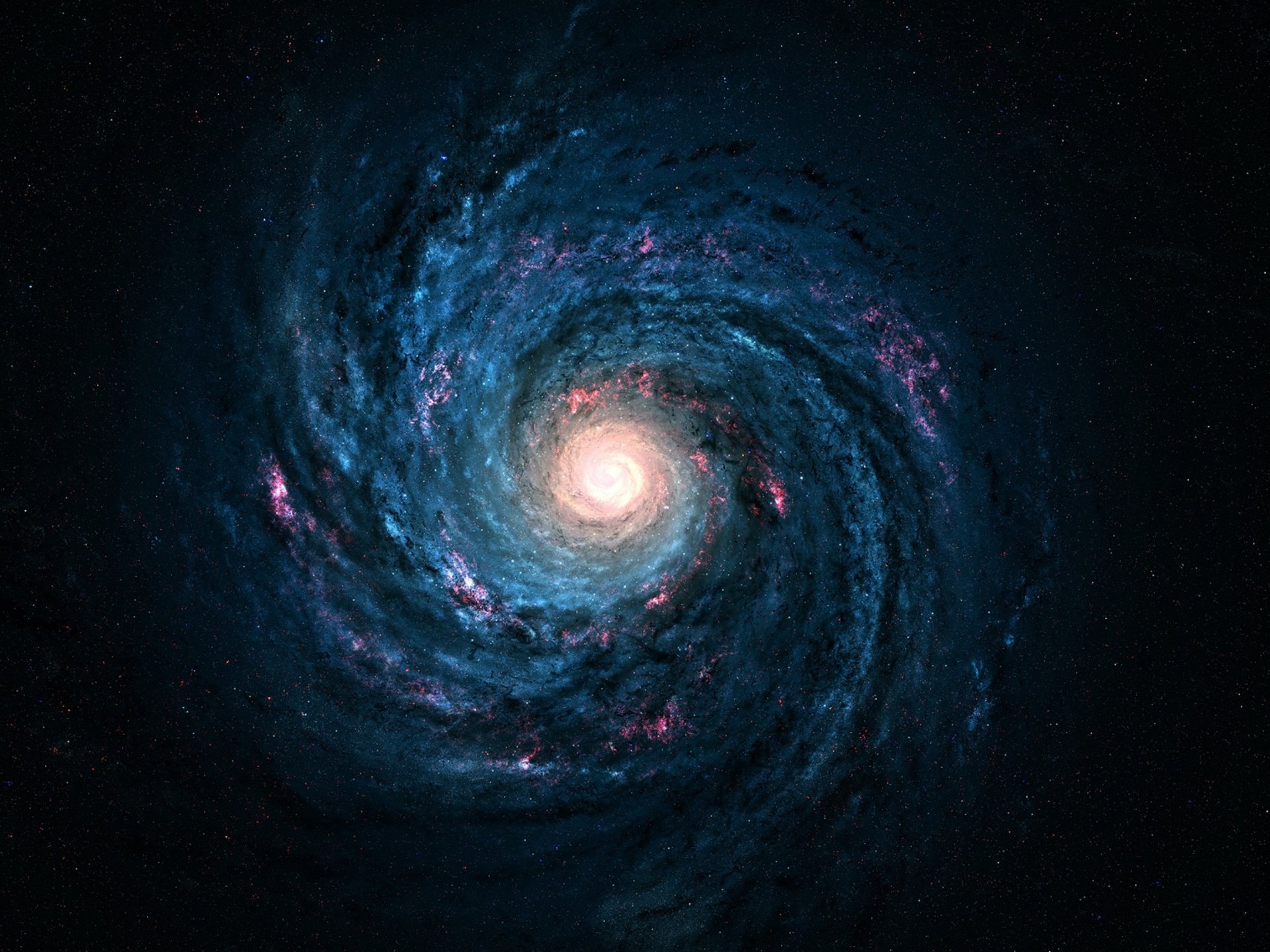 solemnity milky way galaxy stars eternity beautiful space wallpapers lights blue & red deep space cosmos beautiful wallpaper space loneliness spiral galaxy spiral core sleeve