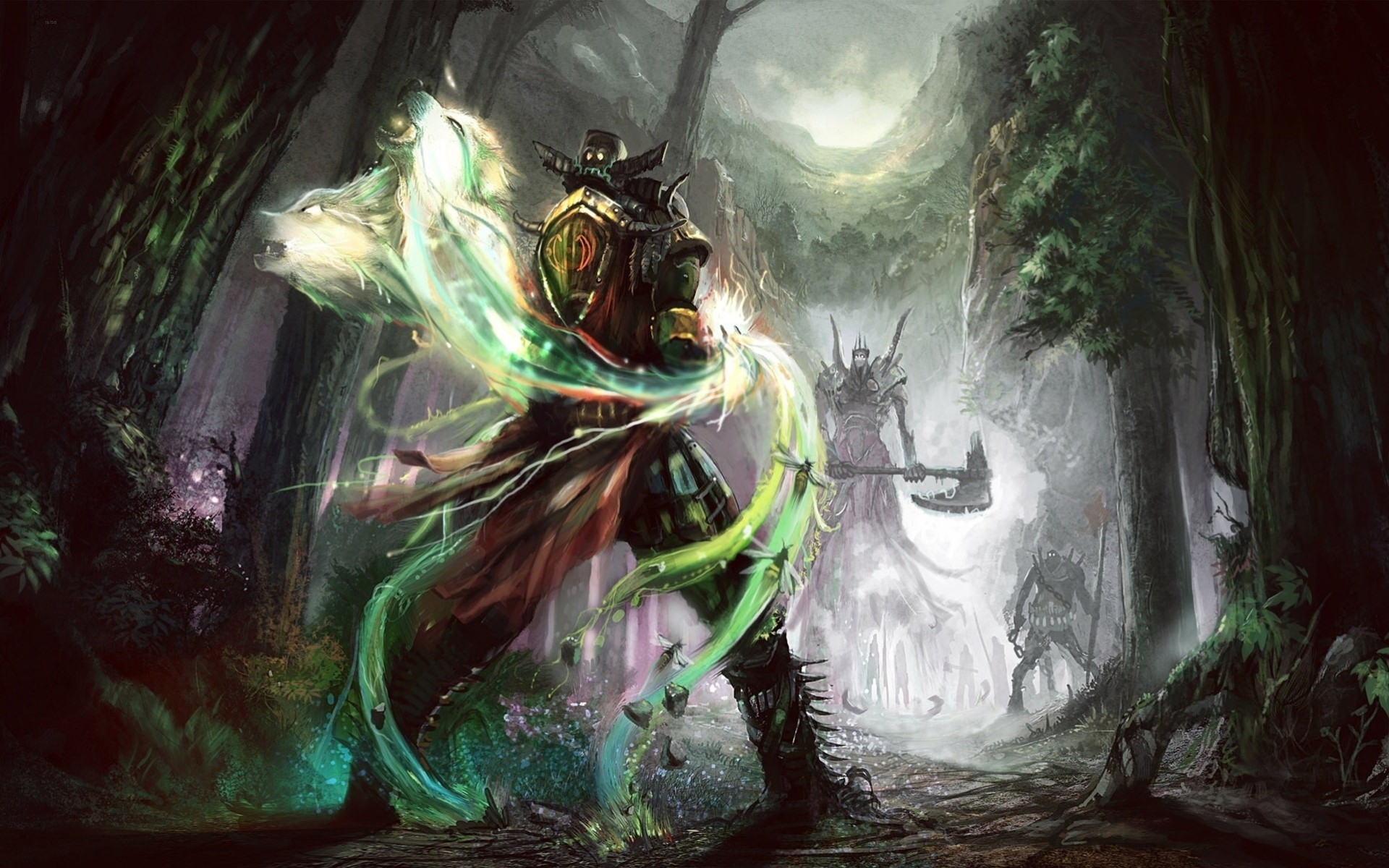 stones axe wolves fight forest bee night warrior land call spirit