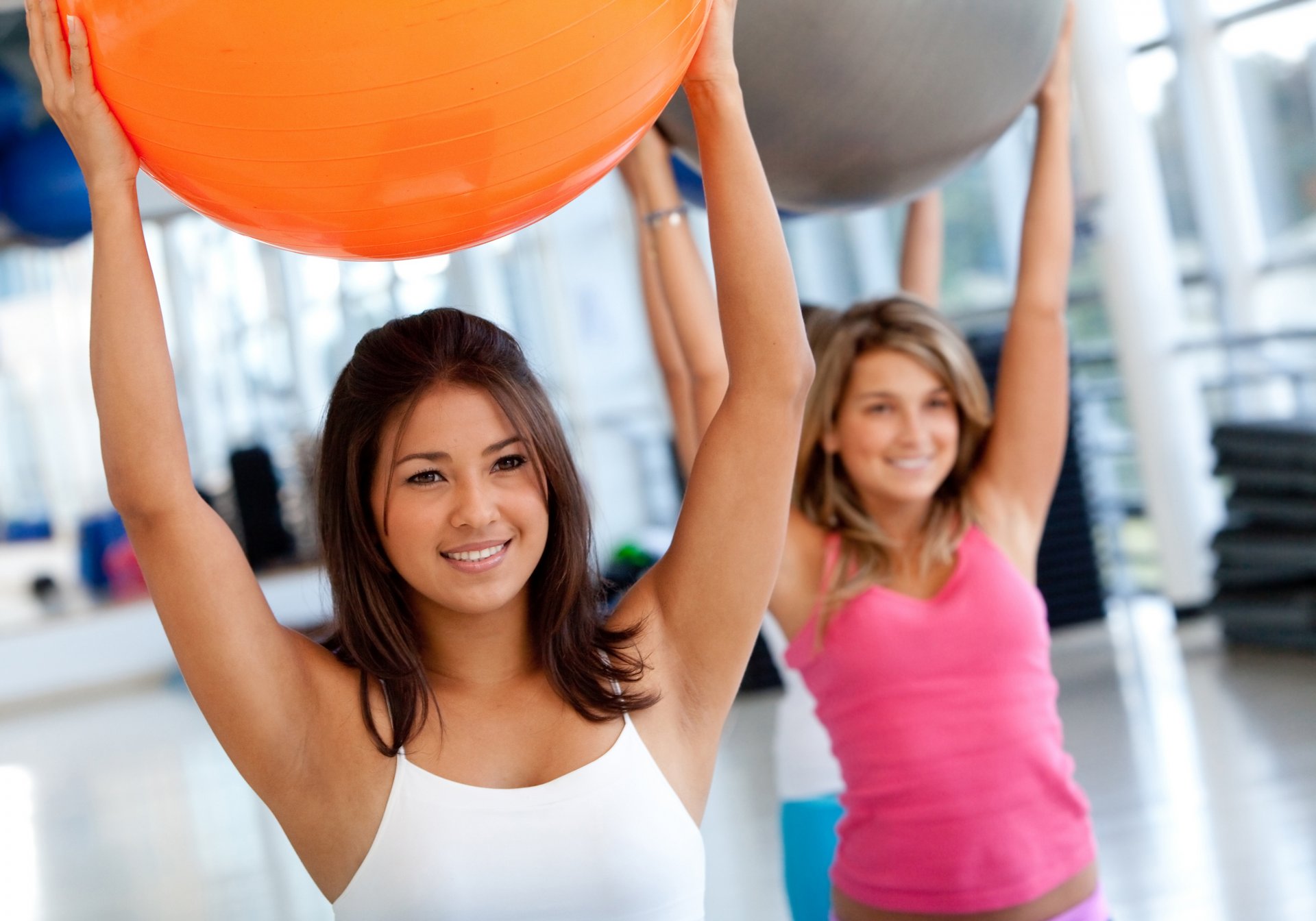 training gym ball women exercises gym balls