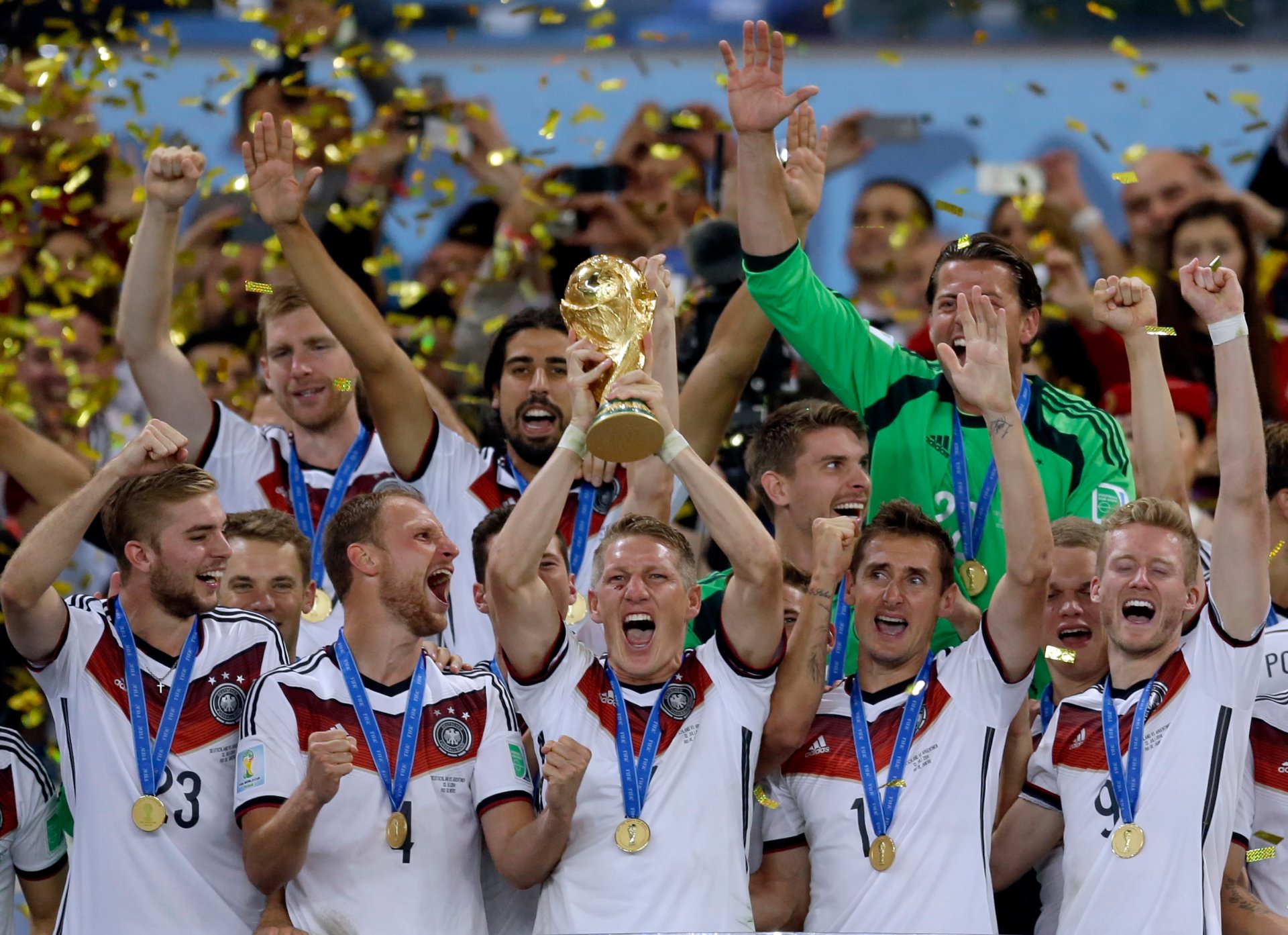 team germany champion victory world cup football