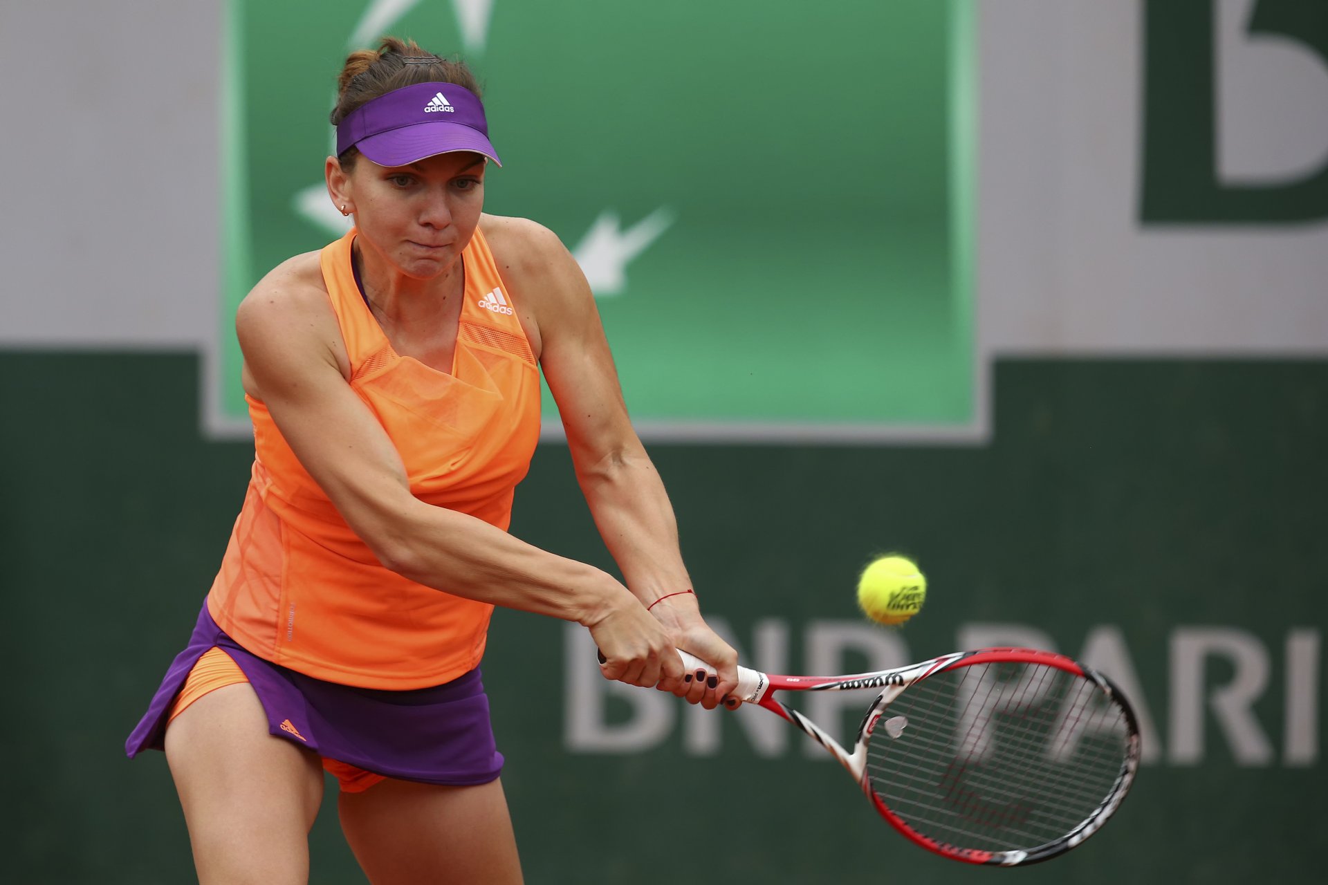 simona halep roland garros 2014 paris france
