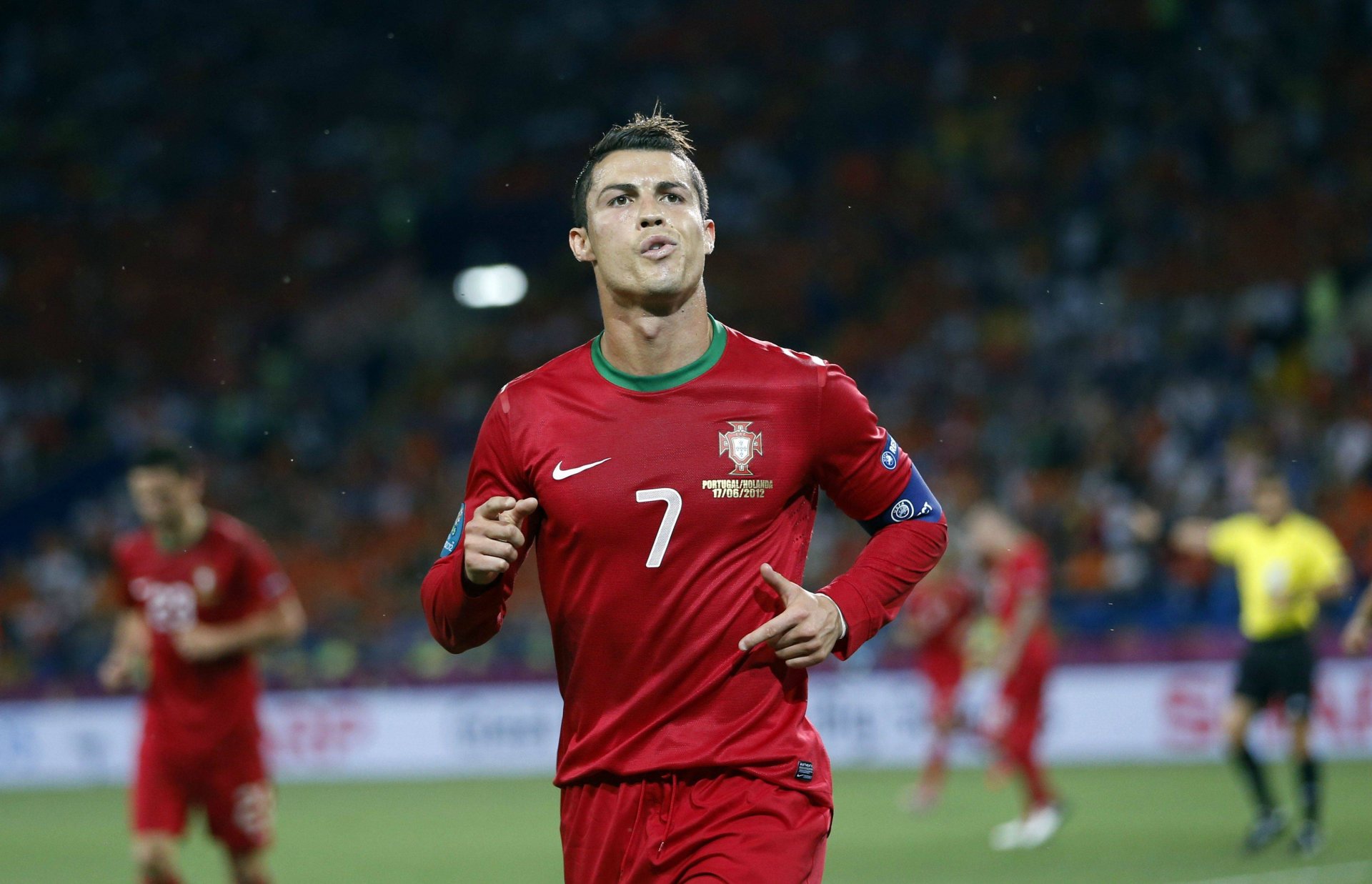 cristiano ronaldo ronaldo euro 2012 european championship 2012 form real madrid football player metalist stadium kharkiv