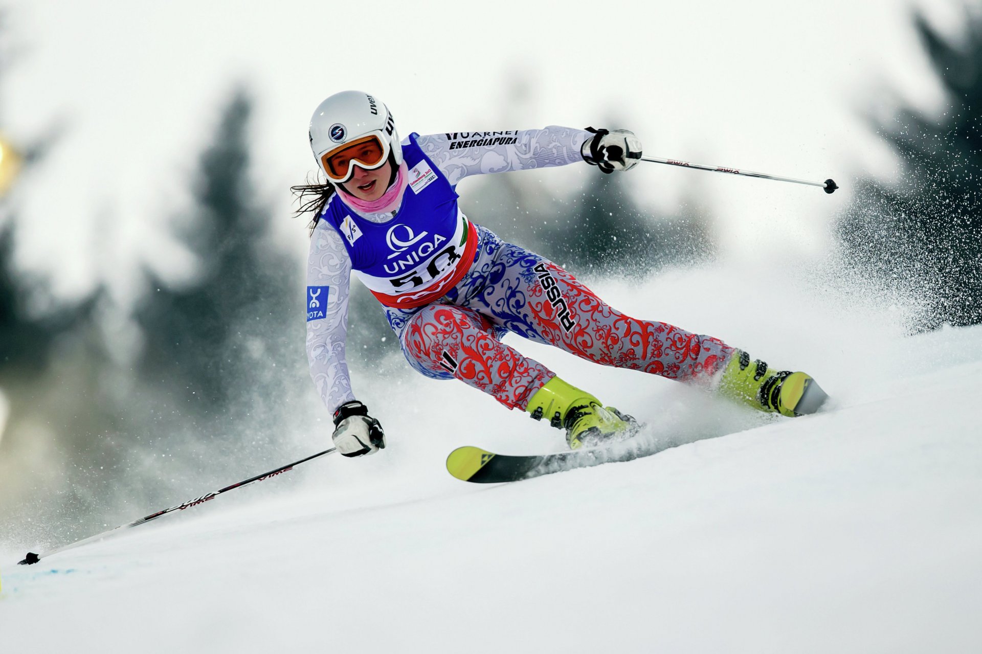skiing darya astapenko sochi 2014 xxii olympic winter games russia