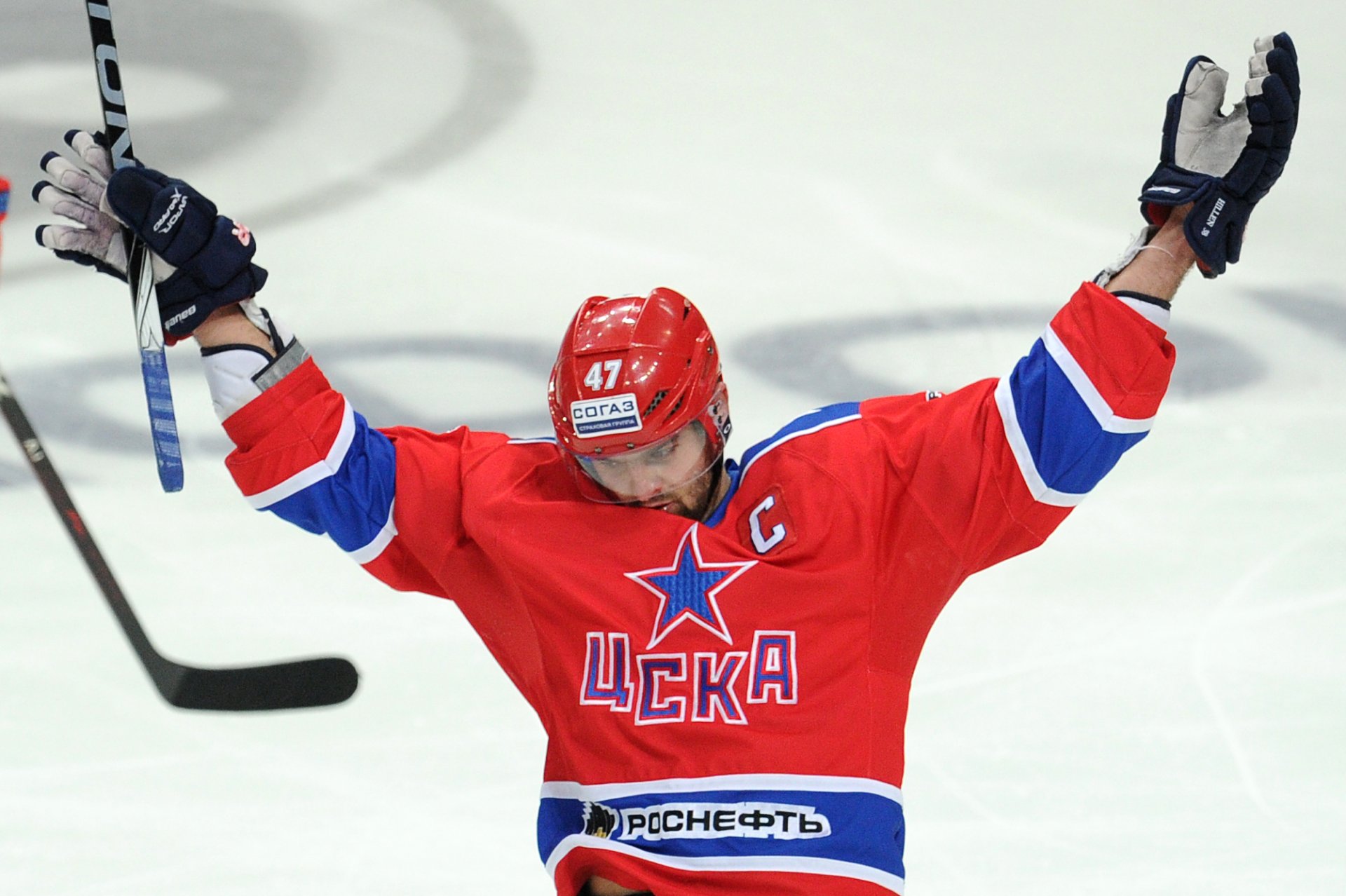 alexander radulov hockey cska moscow hands