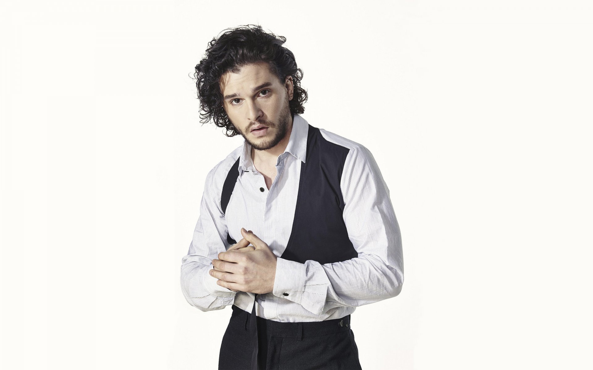 kit harington actor jacket white background photos dean chalkley newspapers the observer 2015