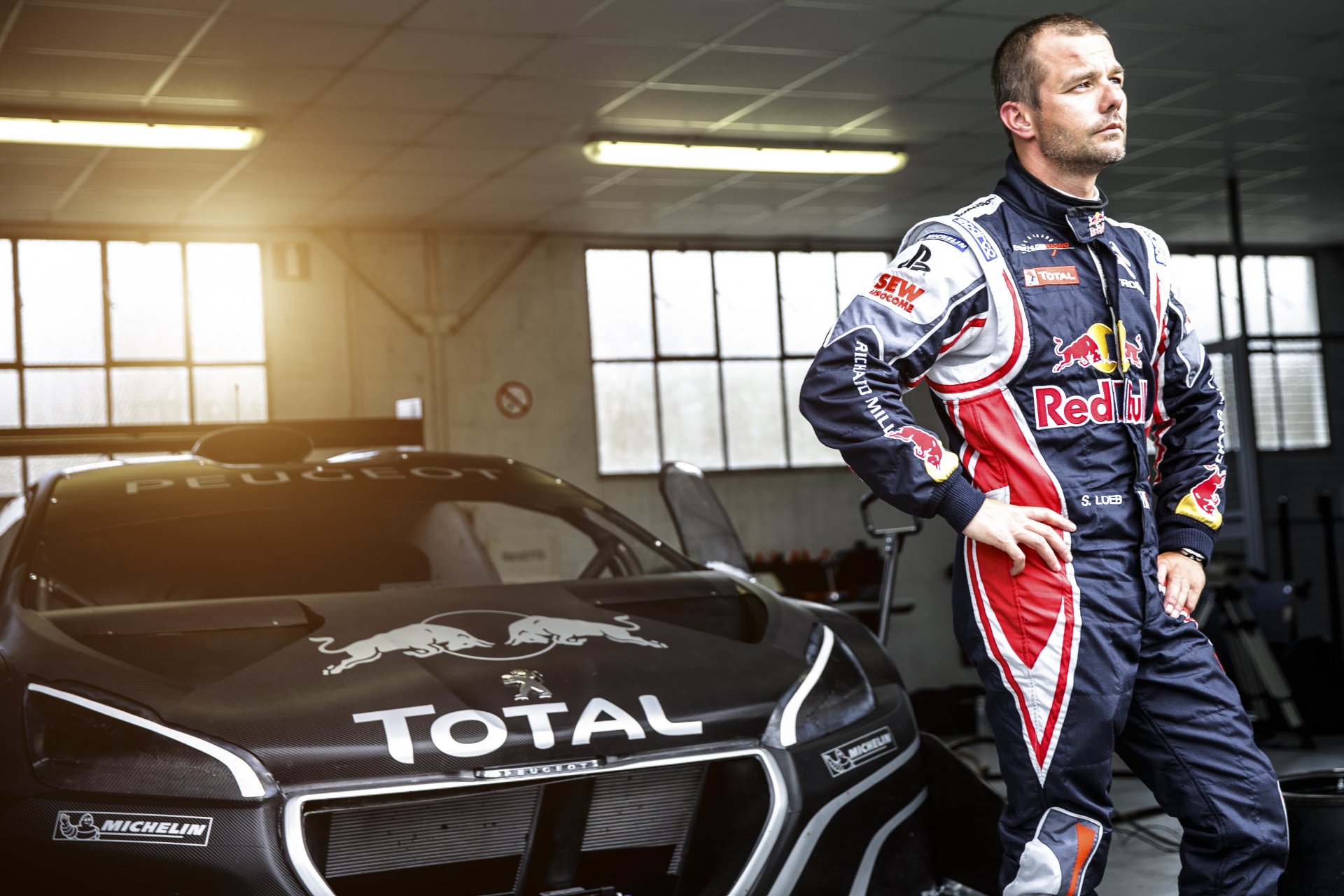 sebastien loeb legend rider rally driver champion pikes peak peugeot 208 t16 peugeot wallpaper background