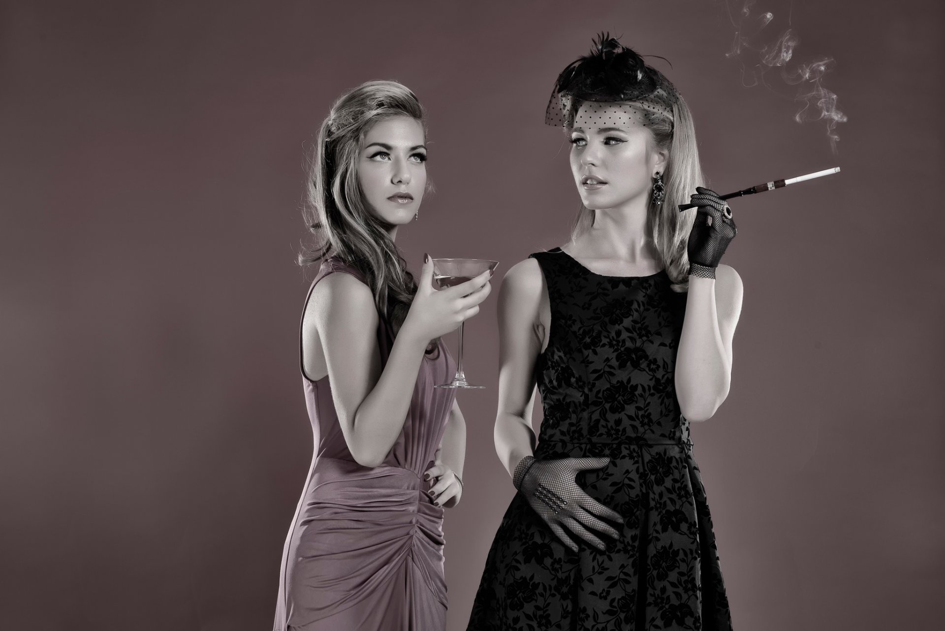 party girls vintage vintage style