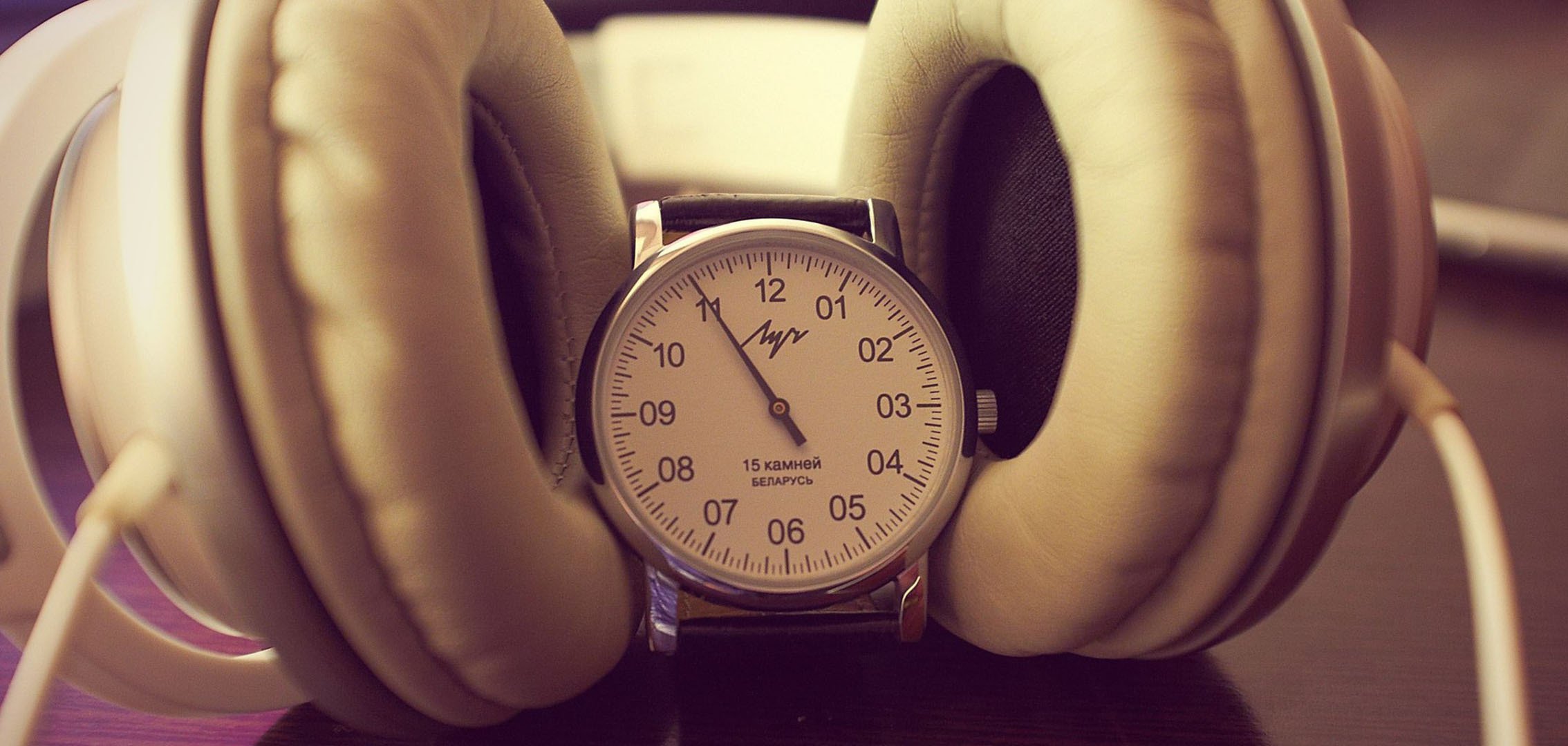 Wristwatches and headphones are large