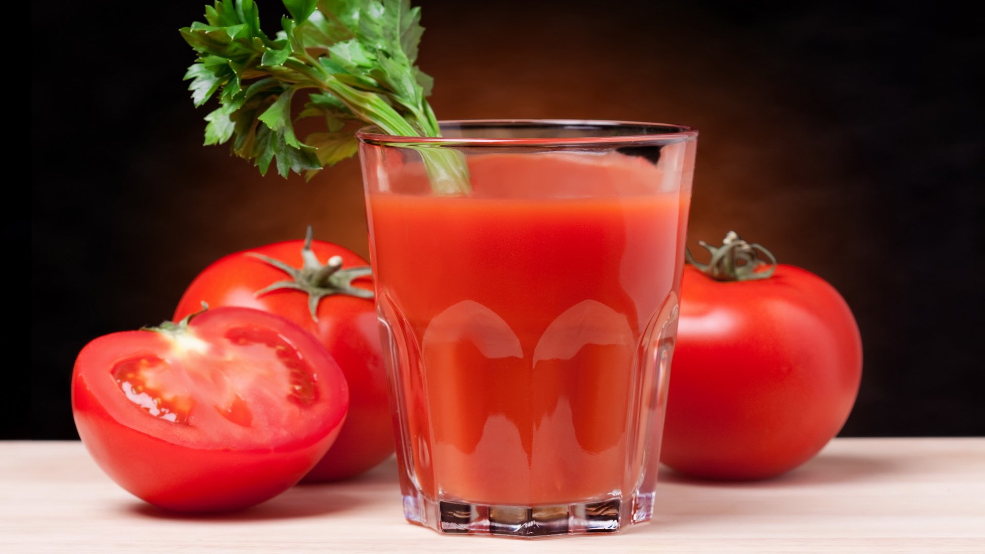 tomato juice glass tomatoes celery
