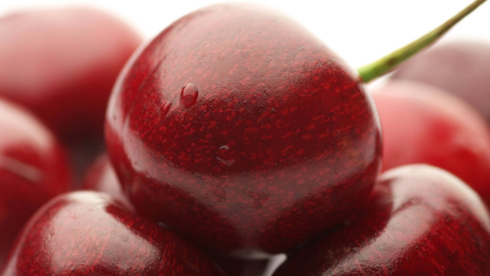 food sweet fruits cherry close up macro 1920x1080