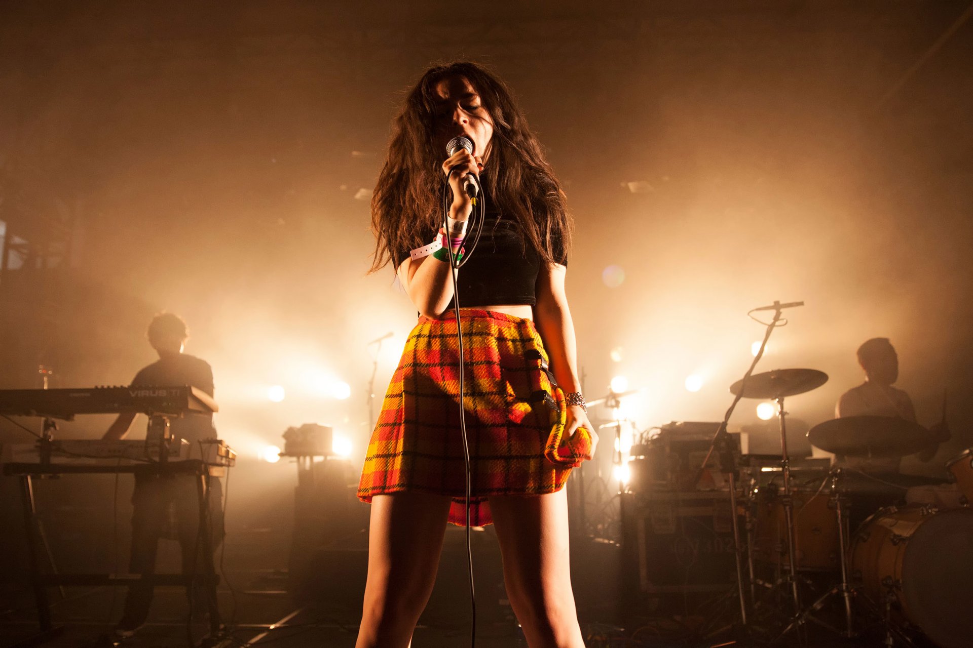charli xcx charlotte emma aitchison british singer songwriter synthpop stage
