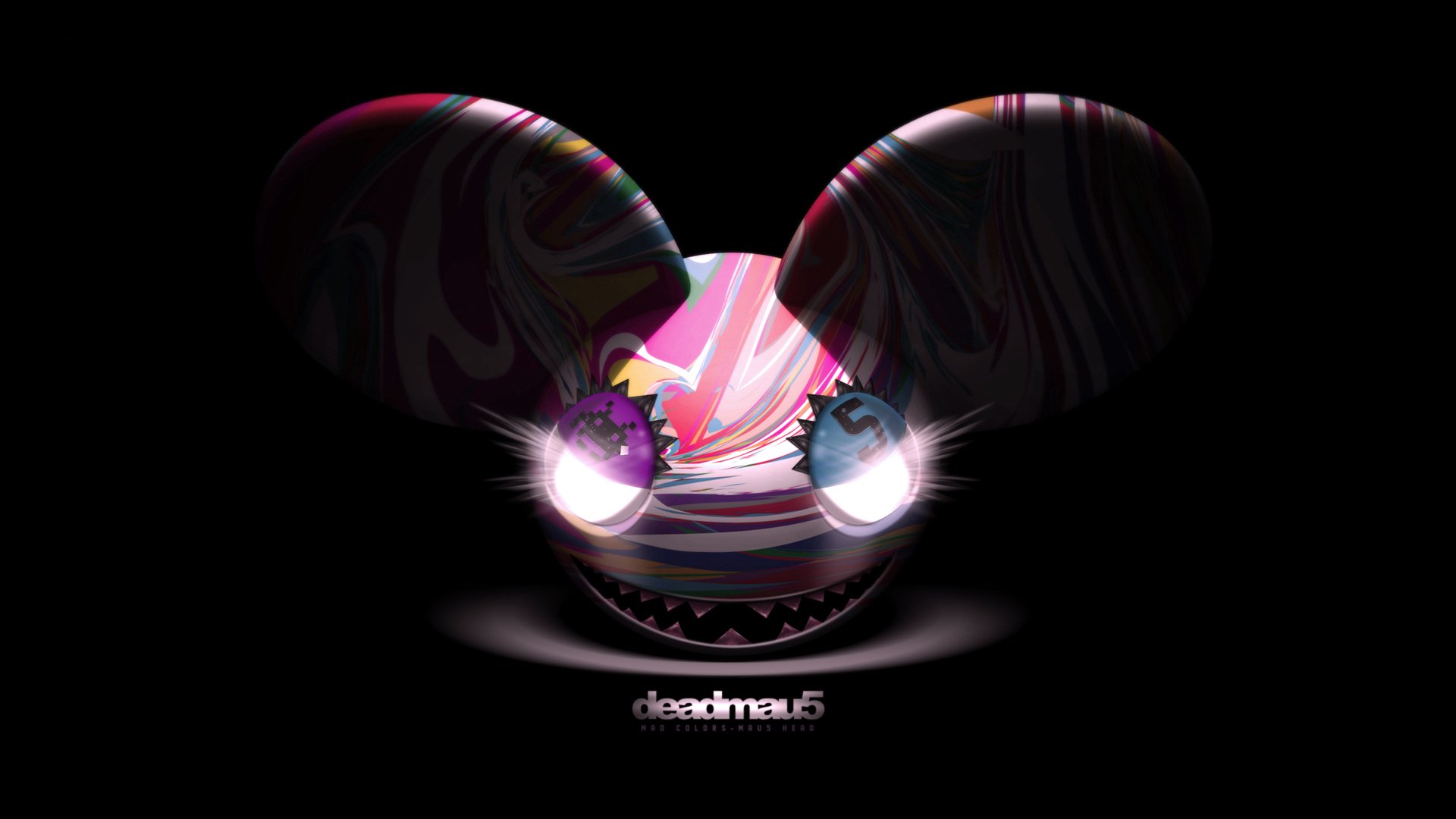 deadmau5 dedmaus dj progressive house electro house music smile mouse ears background eyes