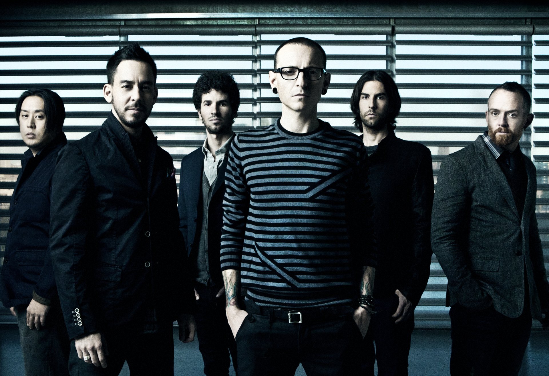 linkin park chester mayk mr. han brad phoenix rob promo living things