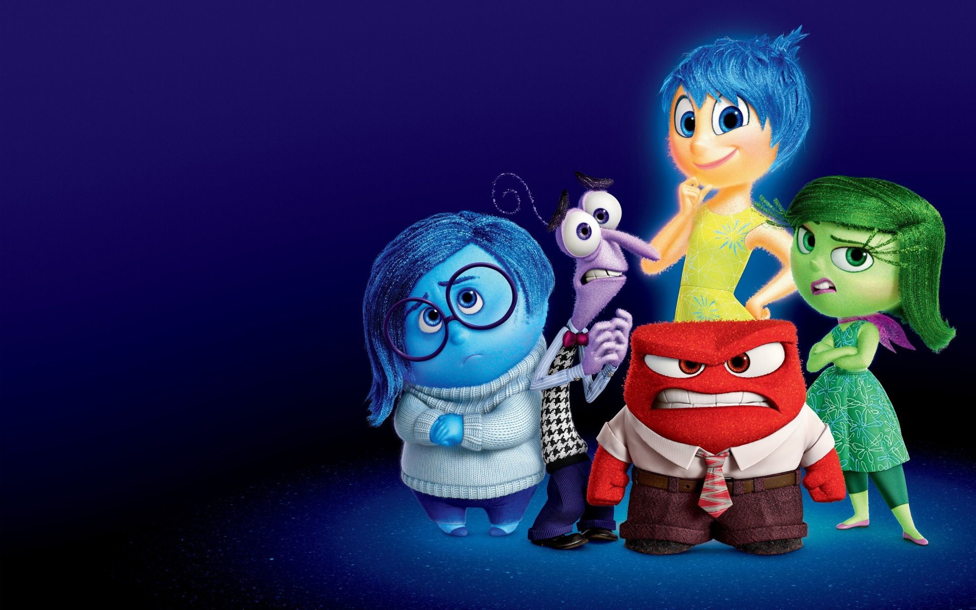 inside out riley five emotions joy disgust anger sadness fear adventure monster glasses female male girls boys pixar animation studios walt disney studios motion pictures 2015 head fire men necktie dr