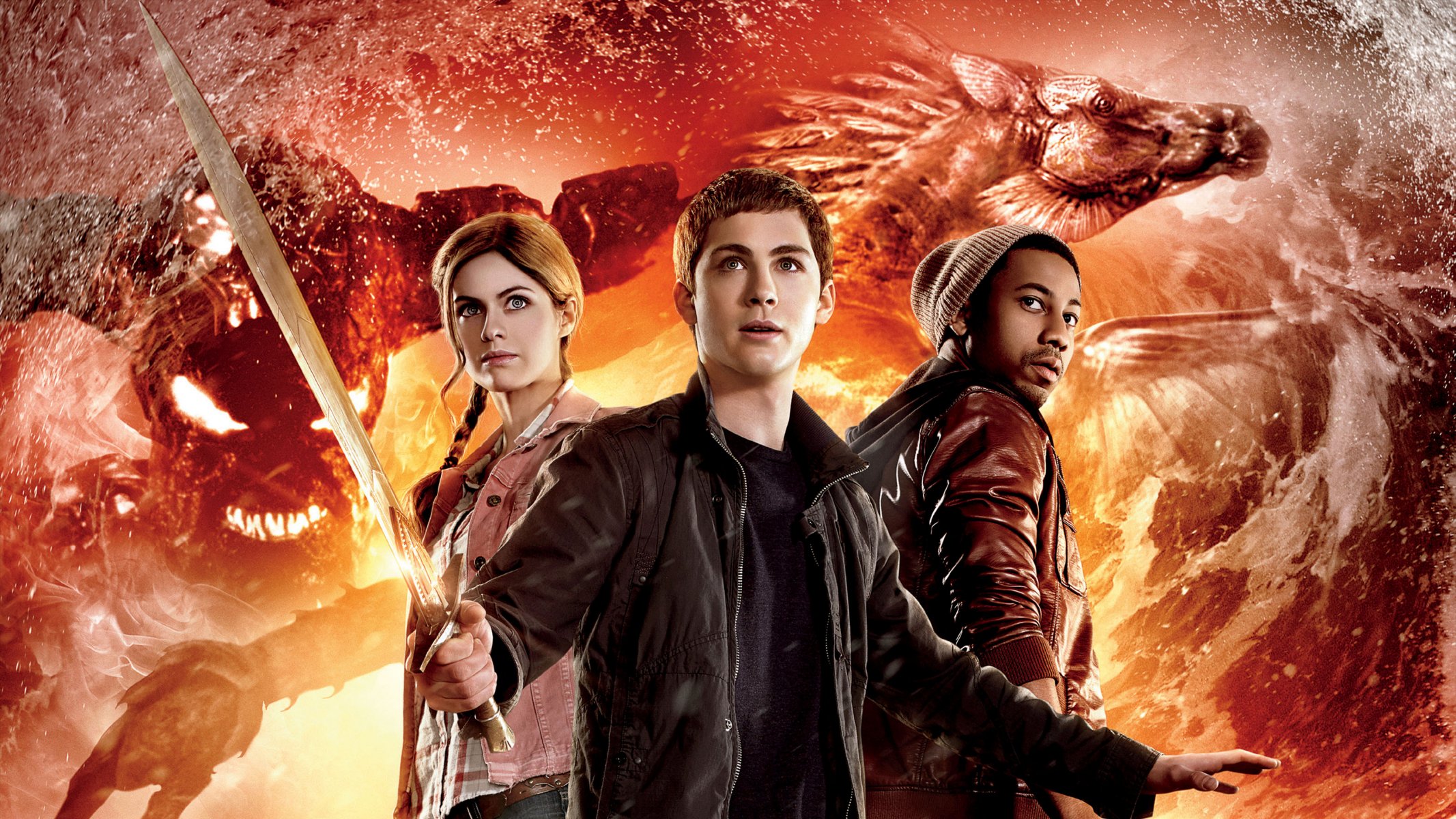 percy jackson sea of monsters percy jackson sea of monsters logan lerman percy jackson sea of monsters alexandra daddario annabeth brandon t. jackson grover 20th century fox 20th century fox adventure