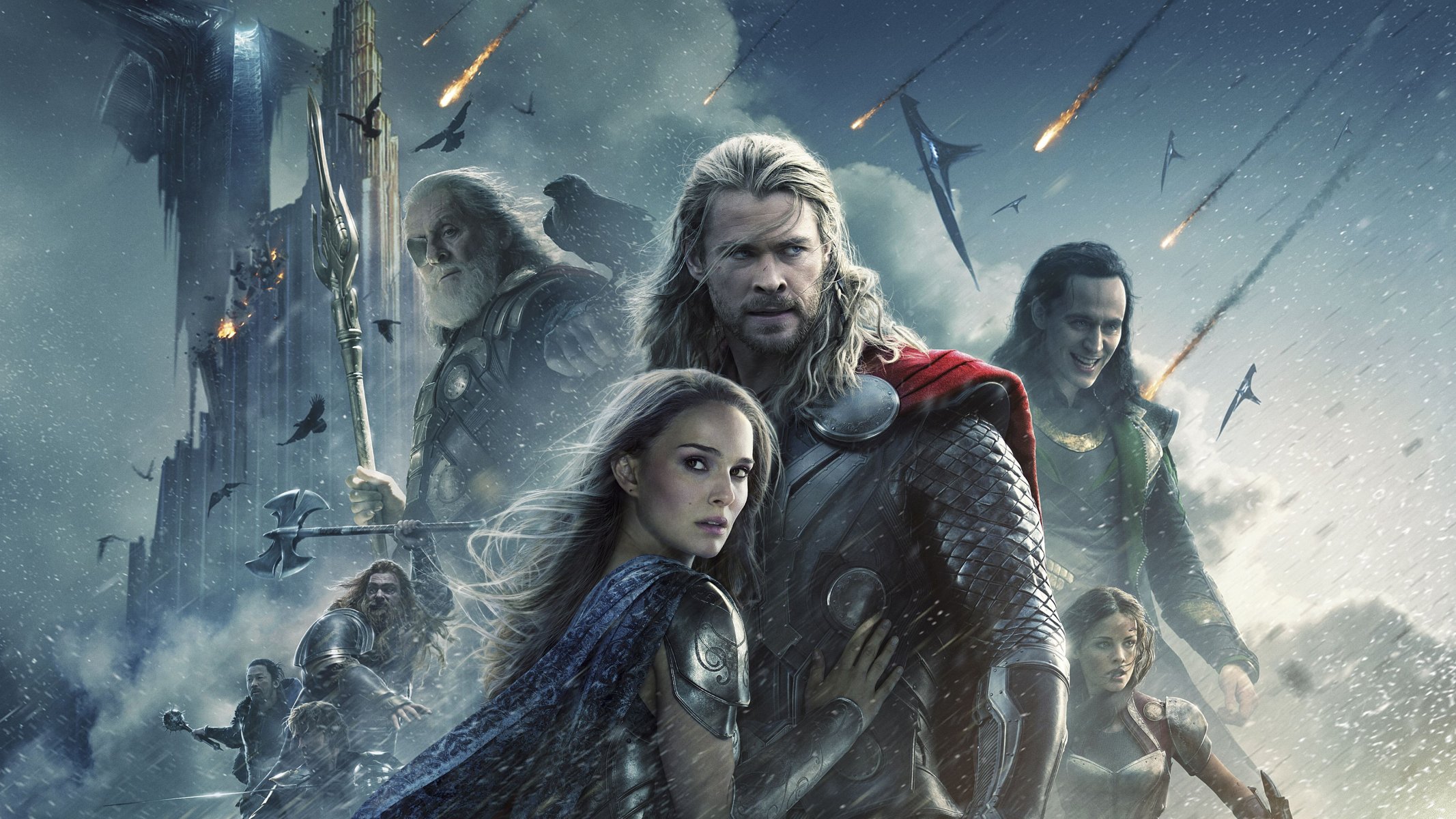 thor 2 : the kingdom of darkness thor: the dark world chris hemsworth natalie portman tom hiddleston anthony hopkins jamie alexander jaimie alexander thor jane foster loki odin sif comics fict