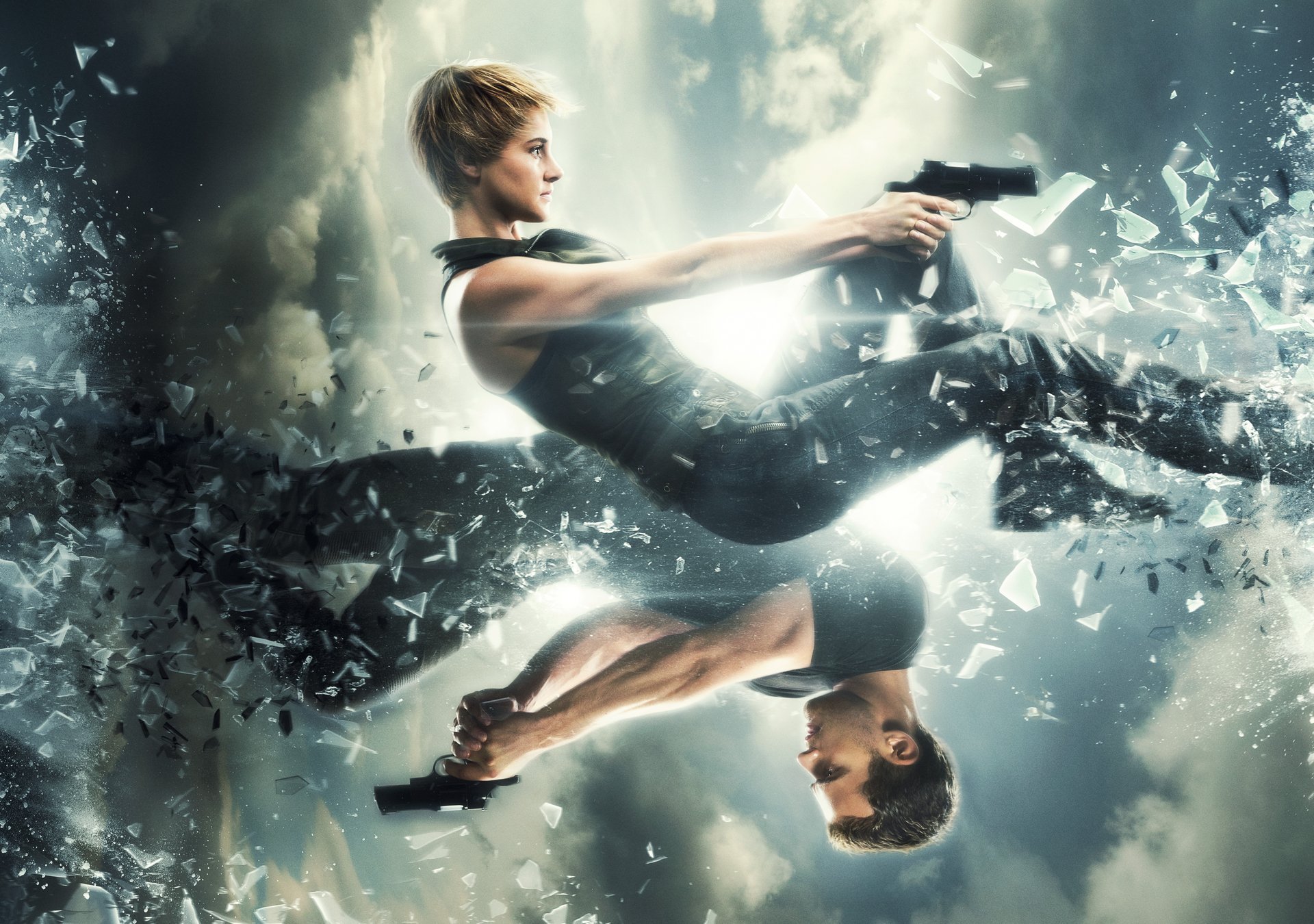 insurgent divergent series divergent 2 2015 year shailene woodley tris beatrice prior theo james four summit entertainment action adventure sci-fi thriller fantasy team warriors girl boy shoot guns pi