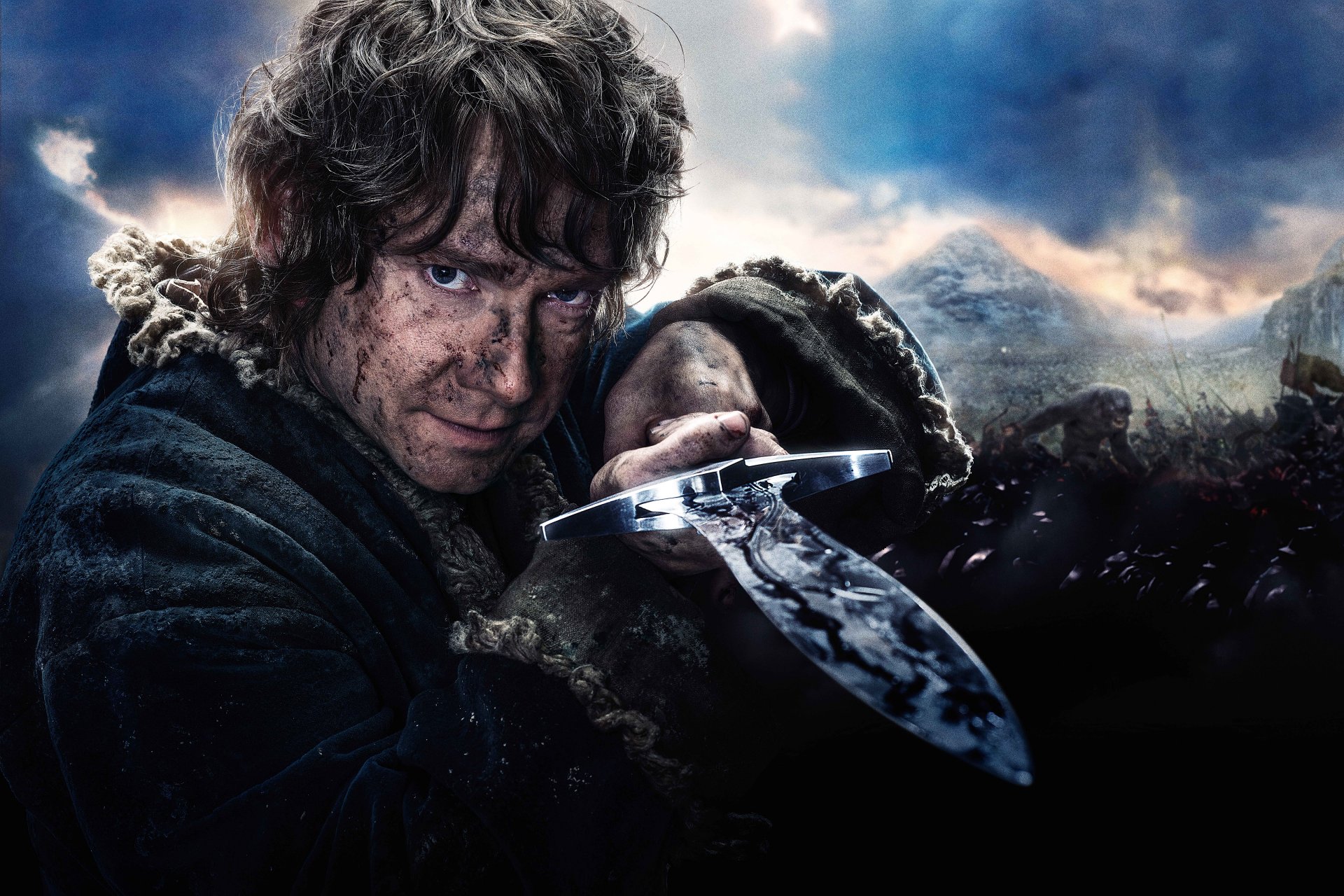 the hobbit: the battle of the five armies the hobbit 3 the hobbit the battle of five armies movie film 2014 martin freeman bilbo baggins new line cinema metro-goldwyn-mayer mgm warner bros. pictures a