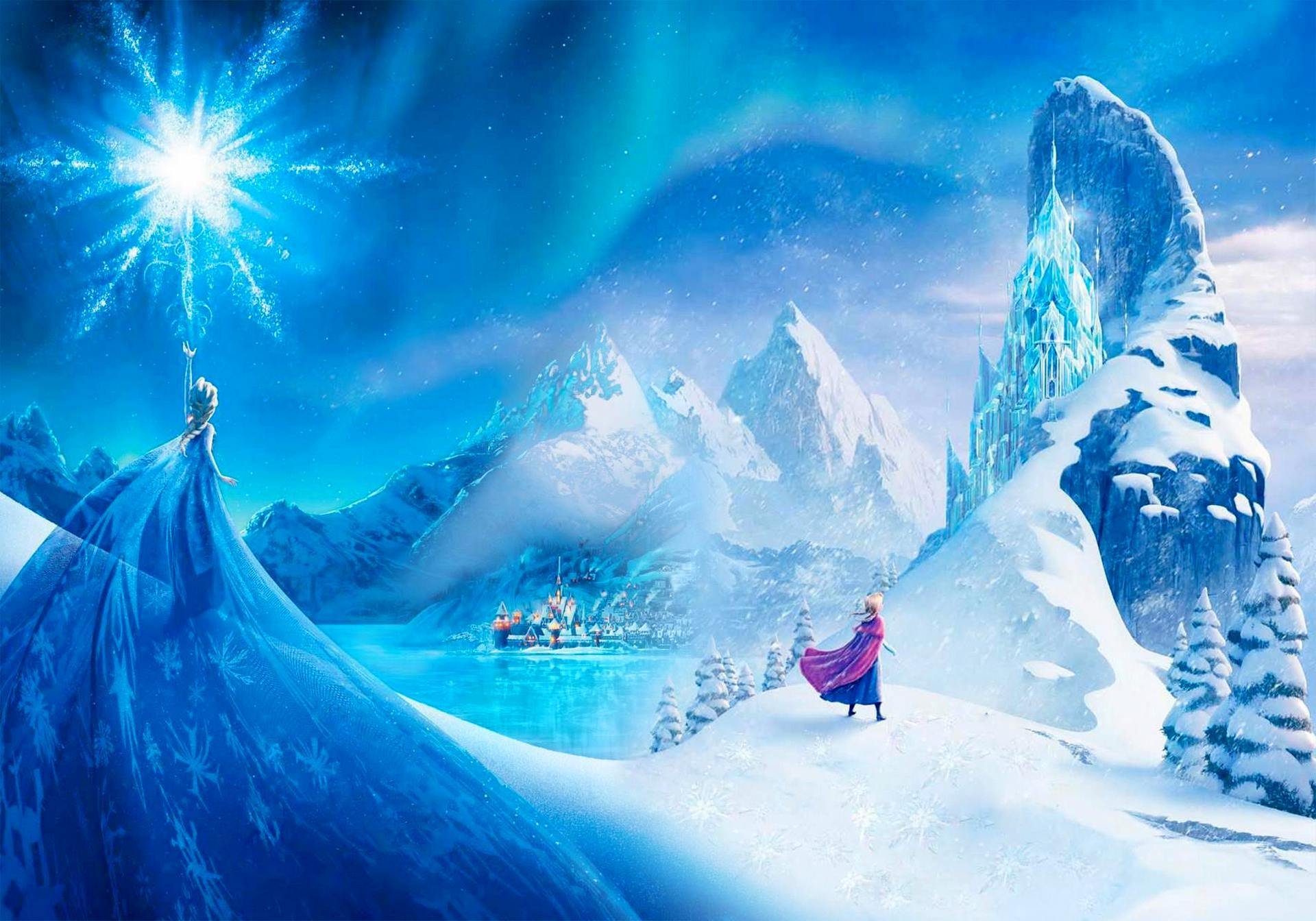 frozen walt disney 2013 kingdom arendelle queen elsa princess anna cold heart animation uk erendel snow snowflake star mountain ice castle town anne
