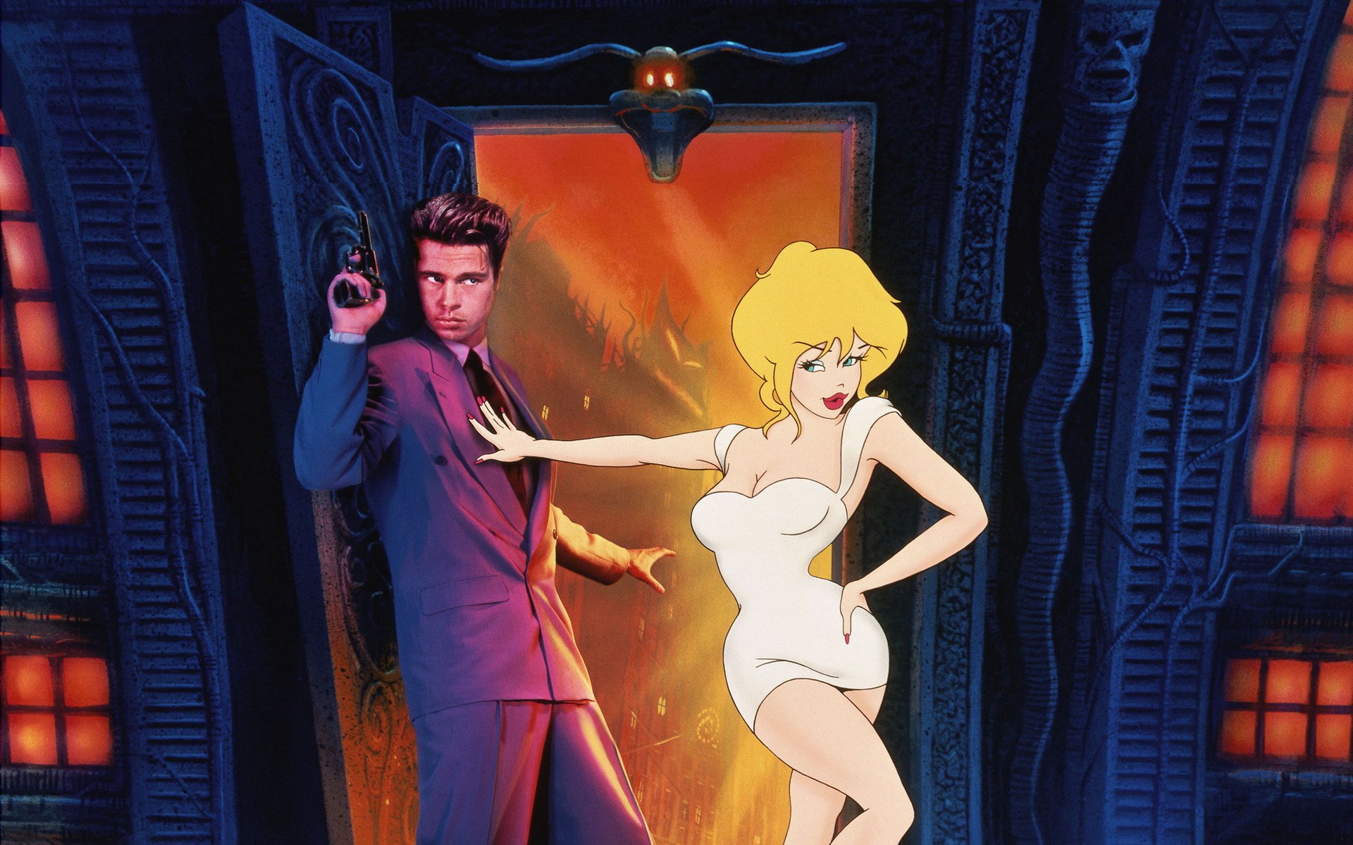 film cool world parallel world director ralph bakshi to cast brad pitt kim basinger gabriel byrne lifestyle cartoon fantasy comedy 1992 . holly wood adventuress frank harris minister order multmir .