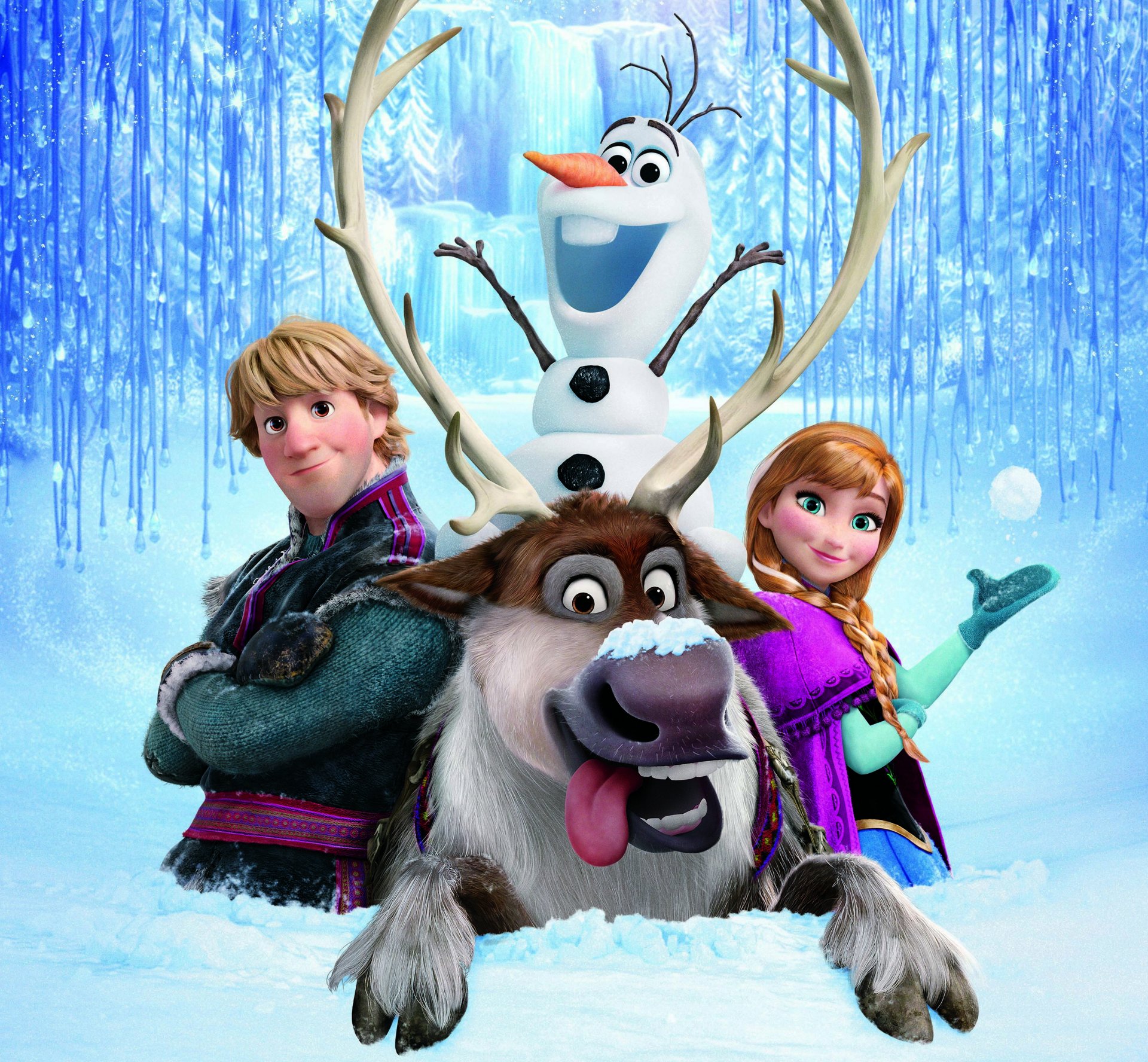 frozen walt disney 2013 arendelle anna kristoff sven olaf cold heart animation erendel uk snow snowflakes ice castle reindeer snowman princess anne christophe