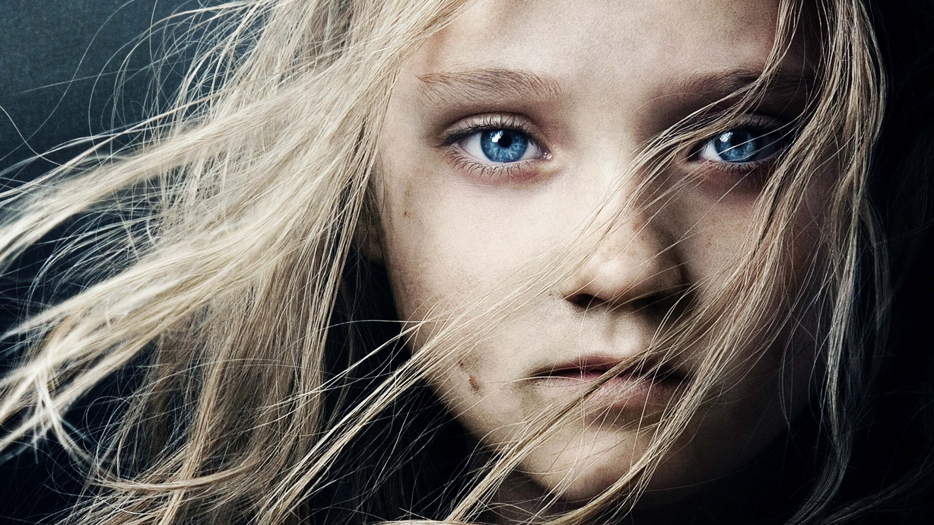 les miserables the musical phenomenon isabelle allen freedom is mine christmas day young cosette woman women girl girls boy boys movie movies film films wallpaper wallpapers blue live blonde baby eye