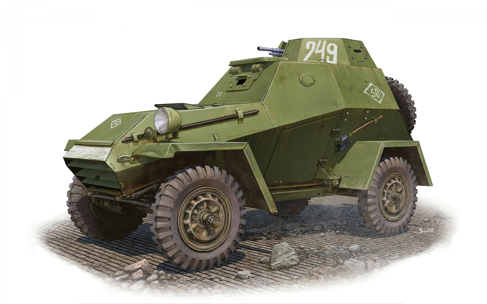 art ba-64 soviet lightweight armored car crew 2 persons arms machine gun 1-7 62 mm dt- 29 soviet union period bob ww2.