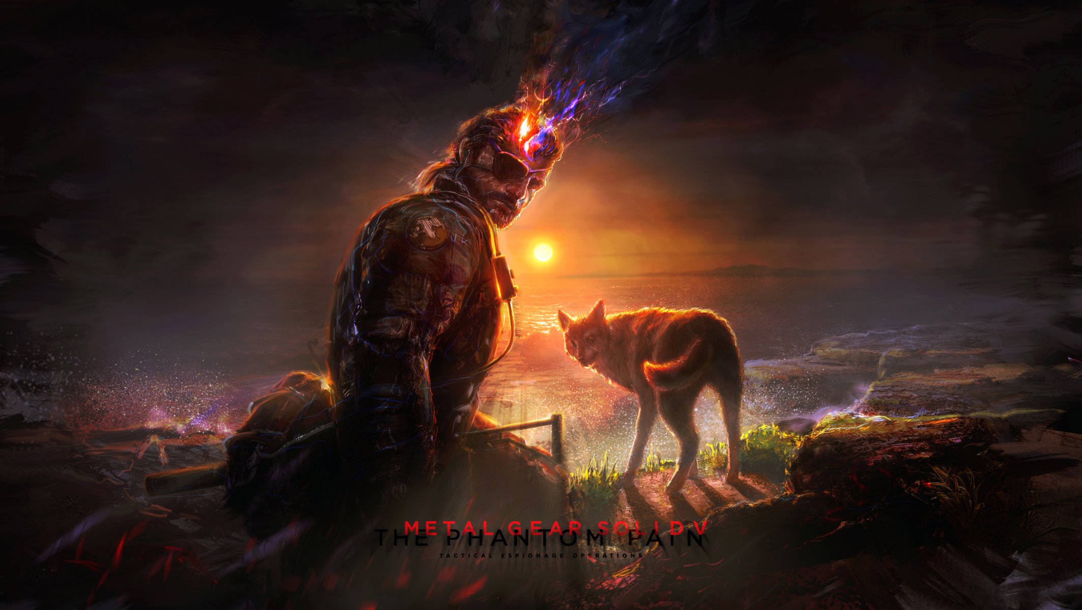 metal gear solid v: the phantom pain kojima productions konami hideo kojima art dd diamond dog d-dog naked snake punished snake venom snake snake big boss