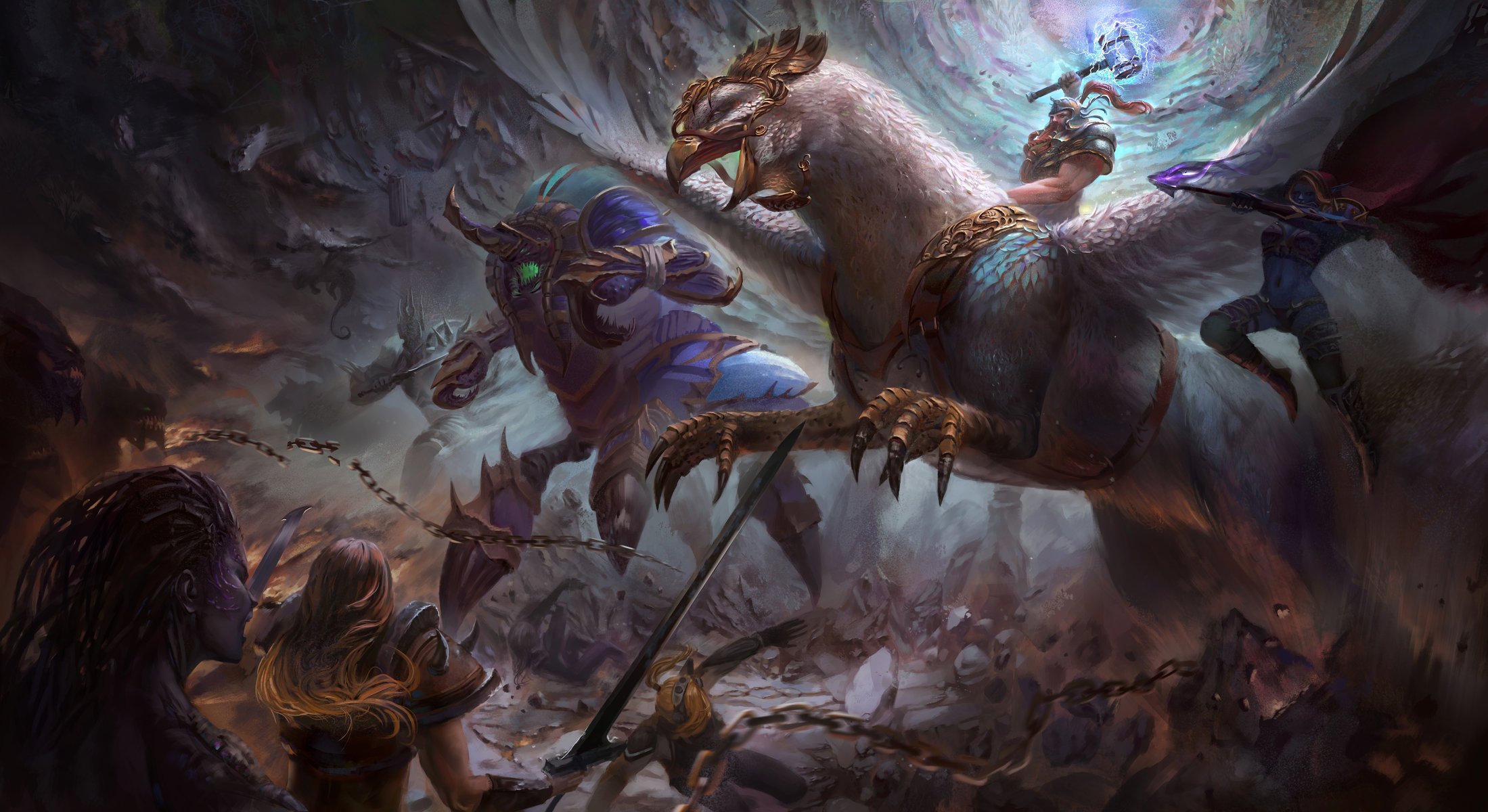 zeratul starcraft heroes of the storm diablo sarah kerrigan warcraft sylvanas moba arthas anub'arak falstad