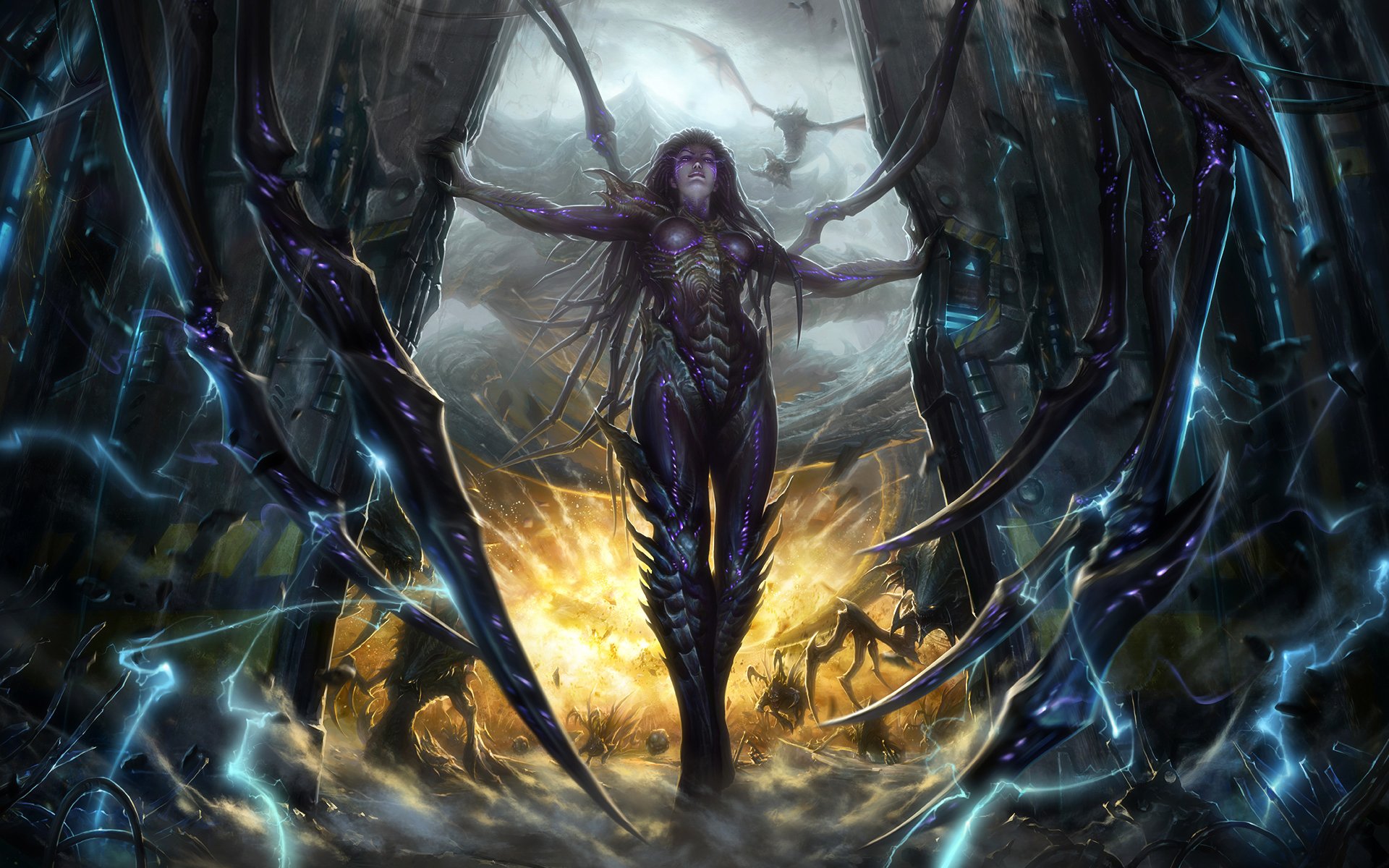 starcraft 2: heart of the swarm kerrigan queen hello mengsk zerg starcraft 2 sarah kerrigan blizzard entertainment heart of the swarm queen of blades video game