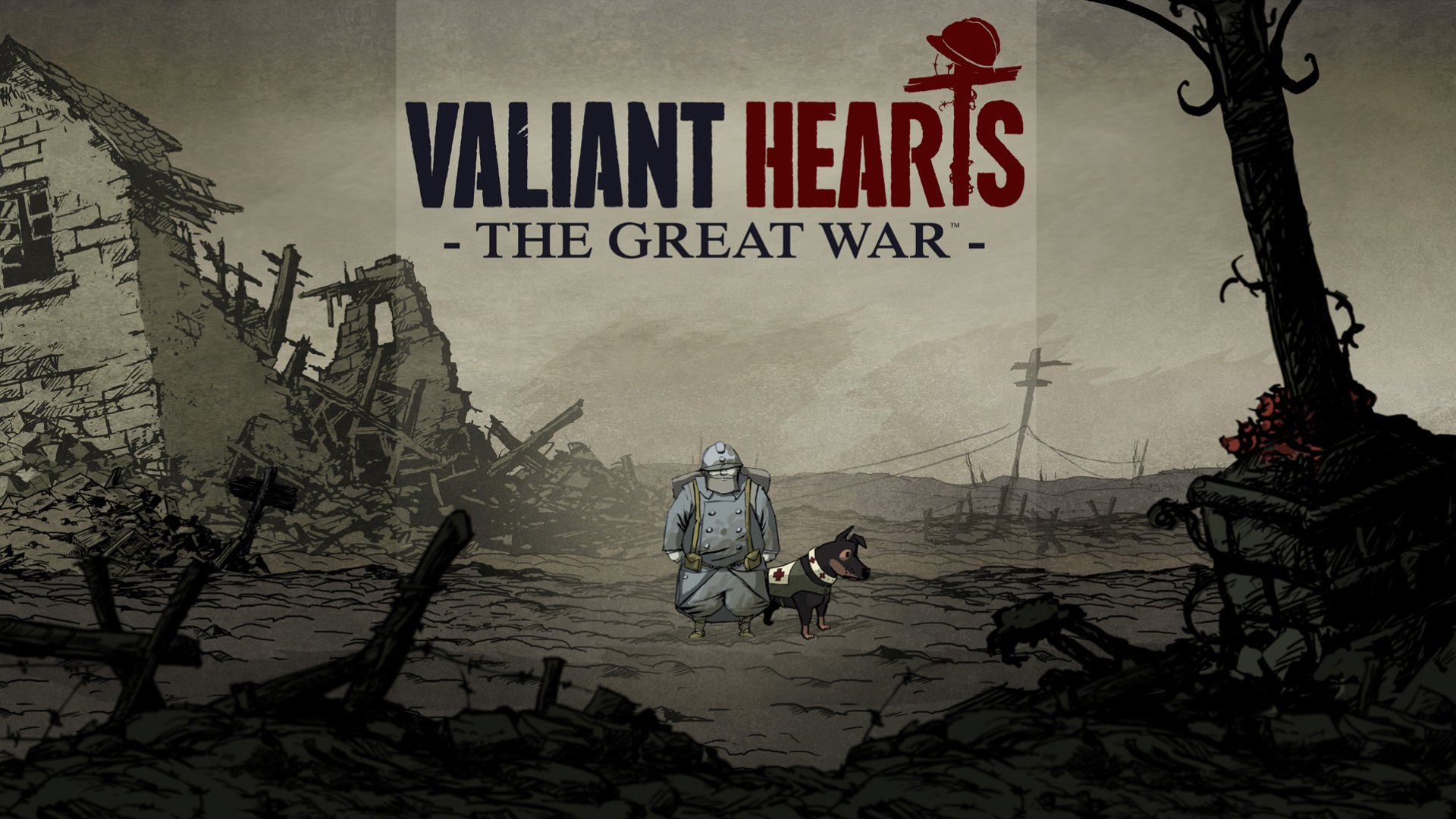 art first world war valiant hearts valiant heart the great war wwi 28iyulya 1914 g 11 november 1918 g dimensional painted style lifestyle quest puzzle adventure characters emile walt wallpaper full sc