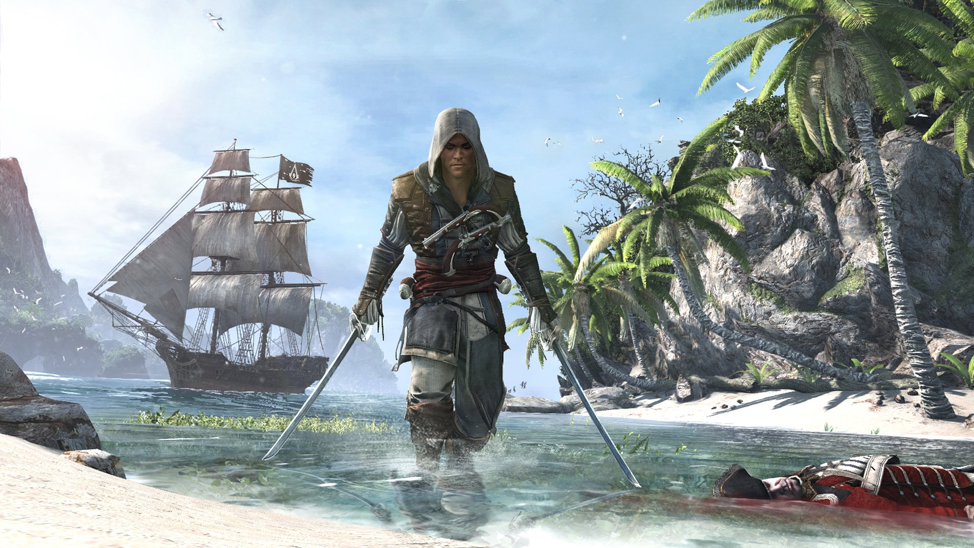 assassin's creed iv: black flag assassin pirates edward kenuey edward kenway