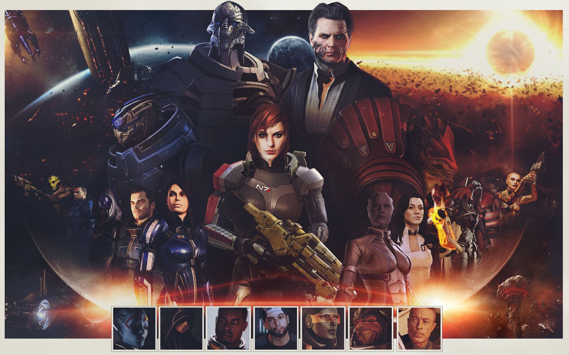 femshep zaeed massani edi javik saren arterius the citadel omega characters mass effect samara legion illusive man garrus vakarian tali zorah miranda lawson shepard liara t'soni jack mordin solus jeff