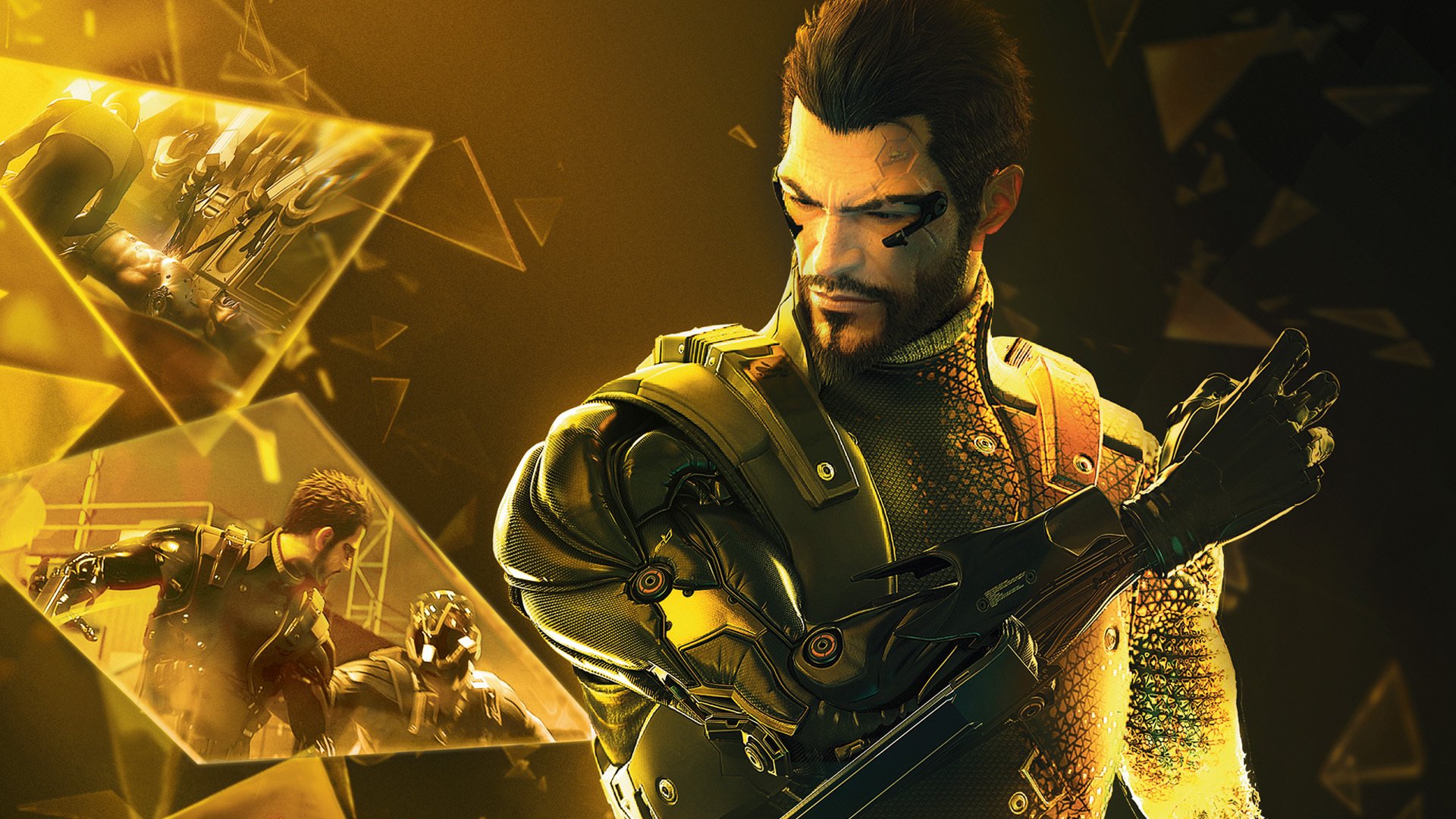 deus ex: human revolution deus ex human revolution adam jensen pieces memories cyborg mechanical arm sharif industries praxis sarif industries