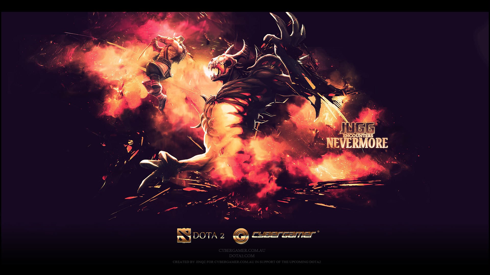 dota 2 juggernaut nevermore wallpaper