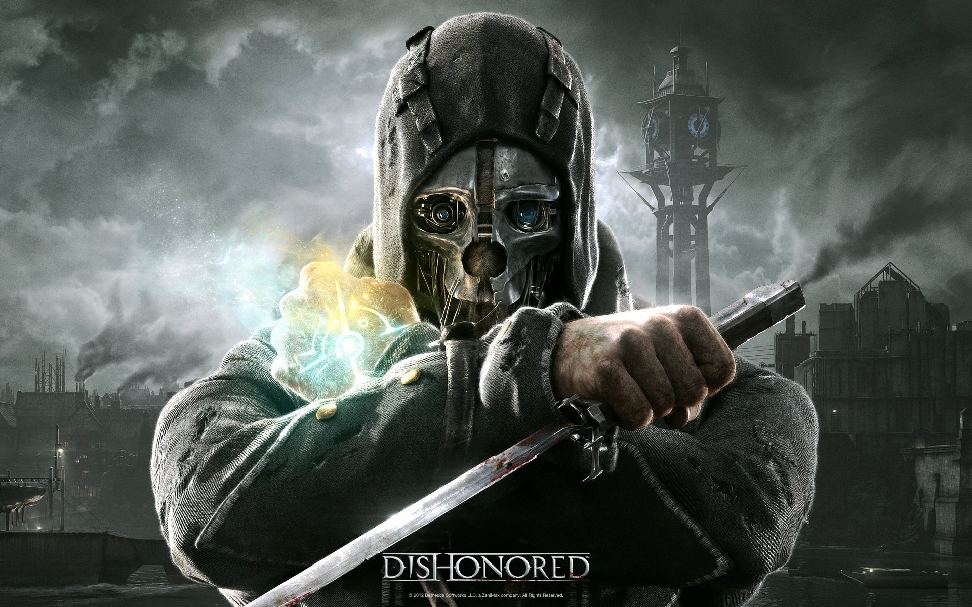 dishonored bethesda corvo bodyguard dagger mask
