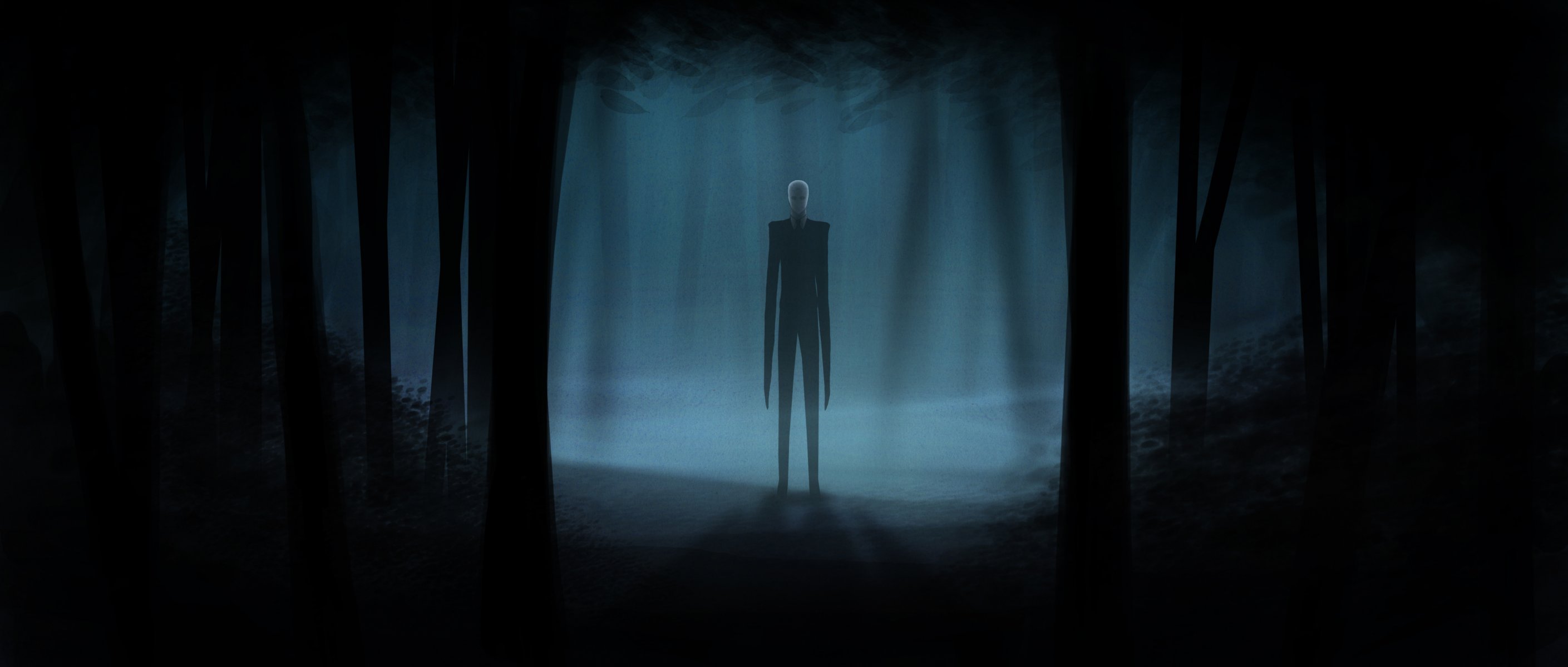 slenderman games horror art