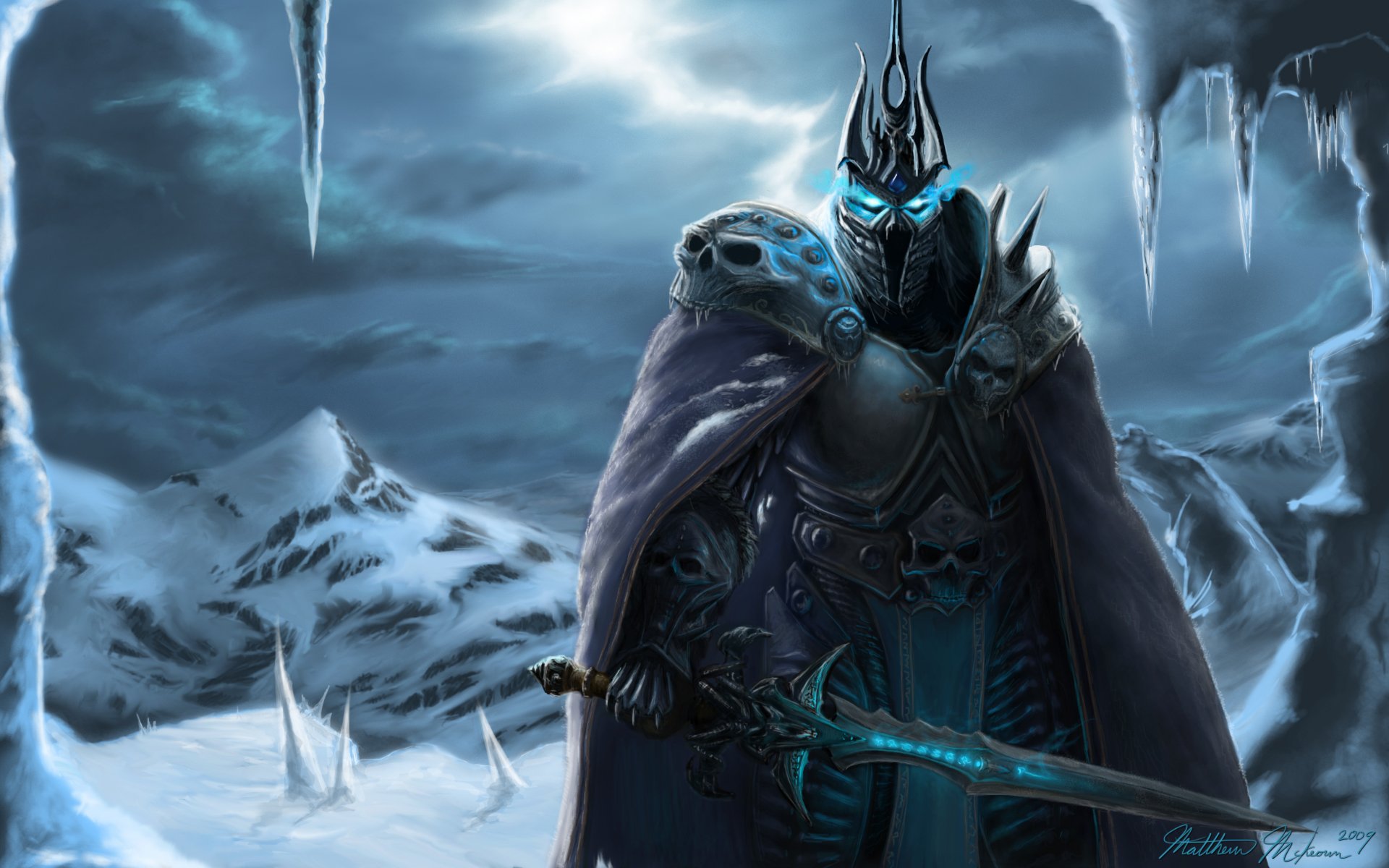 world of warcraft lich king the lich king fallen prince arthas menethil arthas snow armour sword