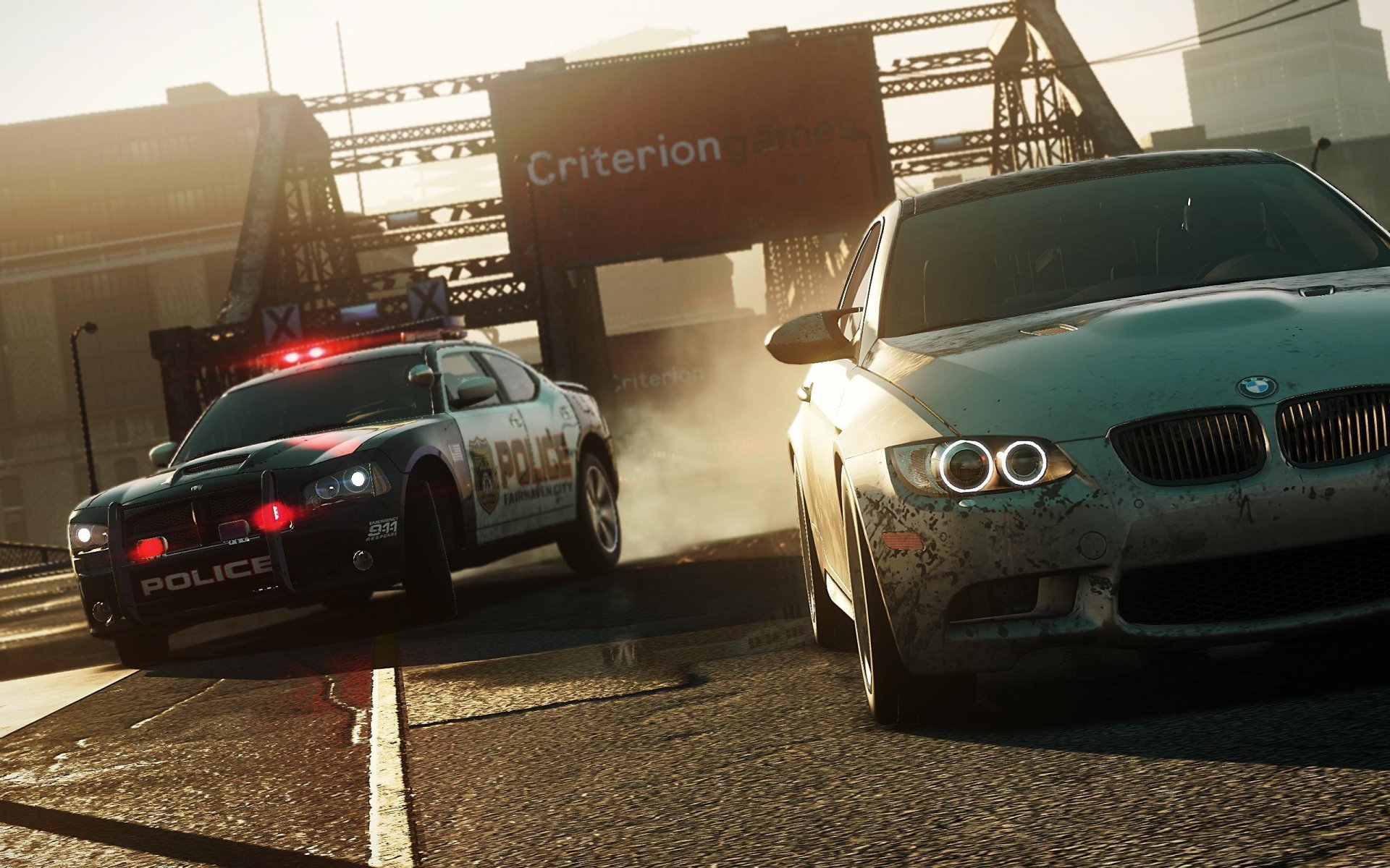 need for speed most wanted 2 ea race chase bmw dodge charger police town