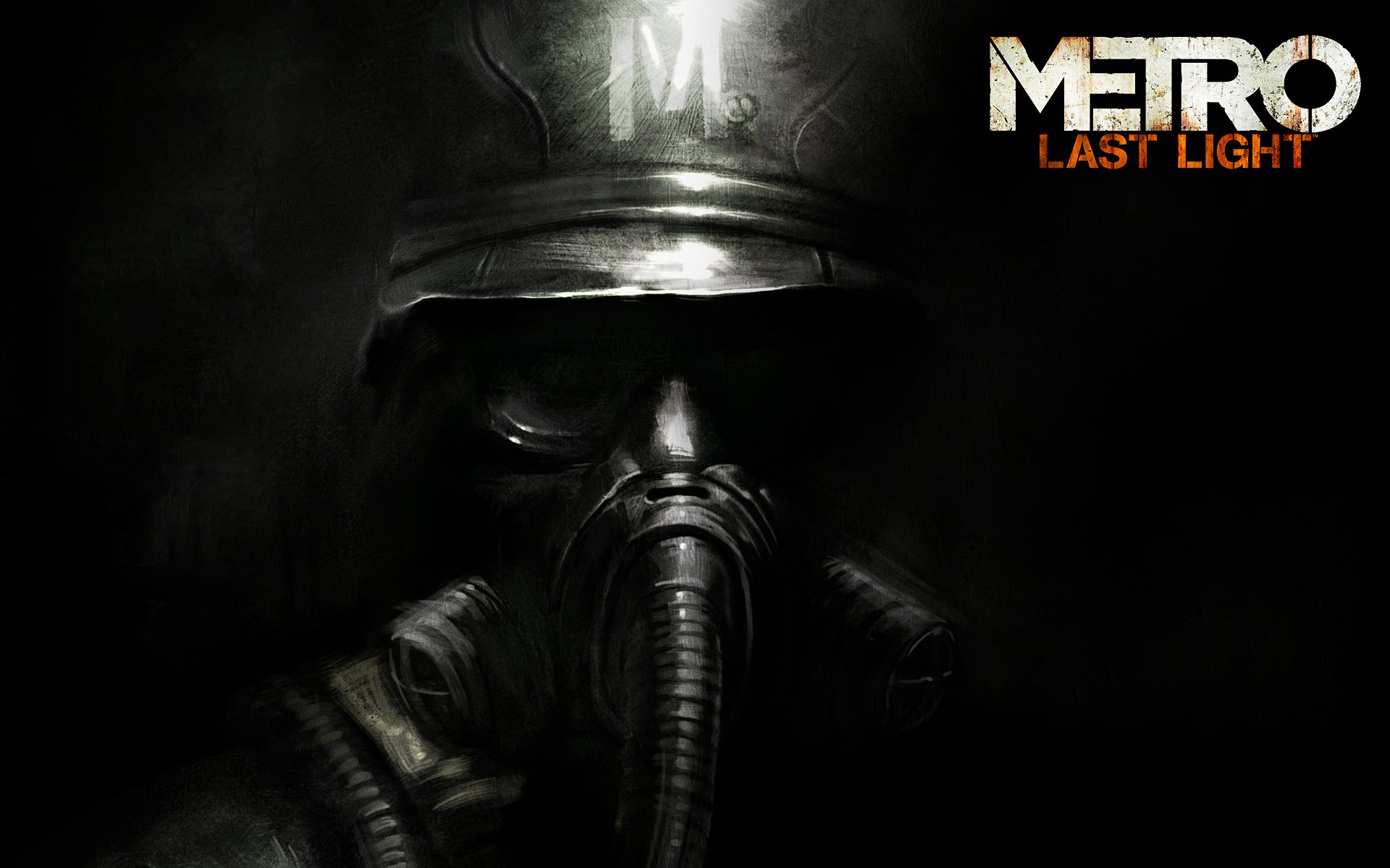 metro: last light subway : a ray of hope 4a games deep silver men mask helmet logo