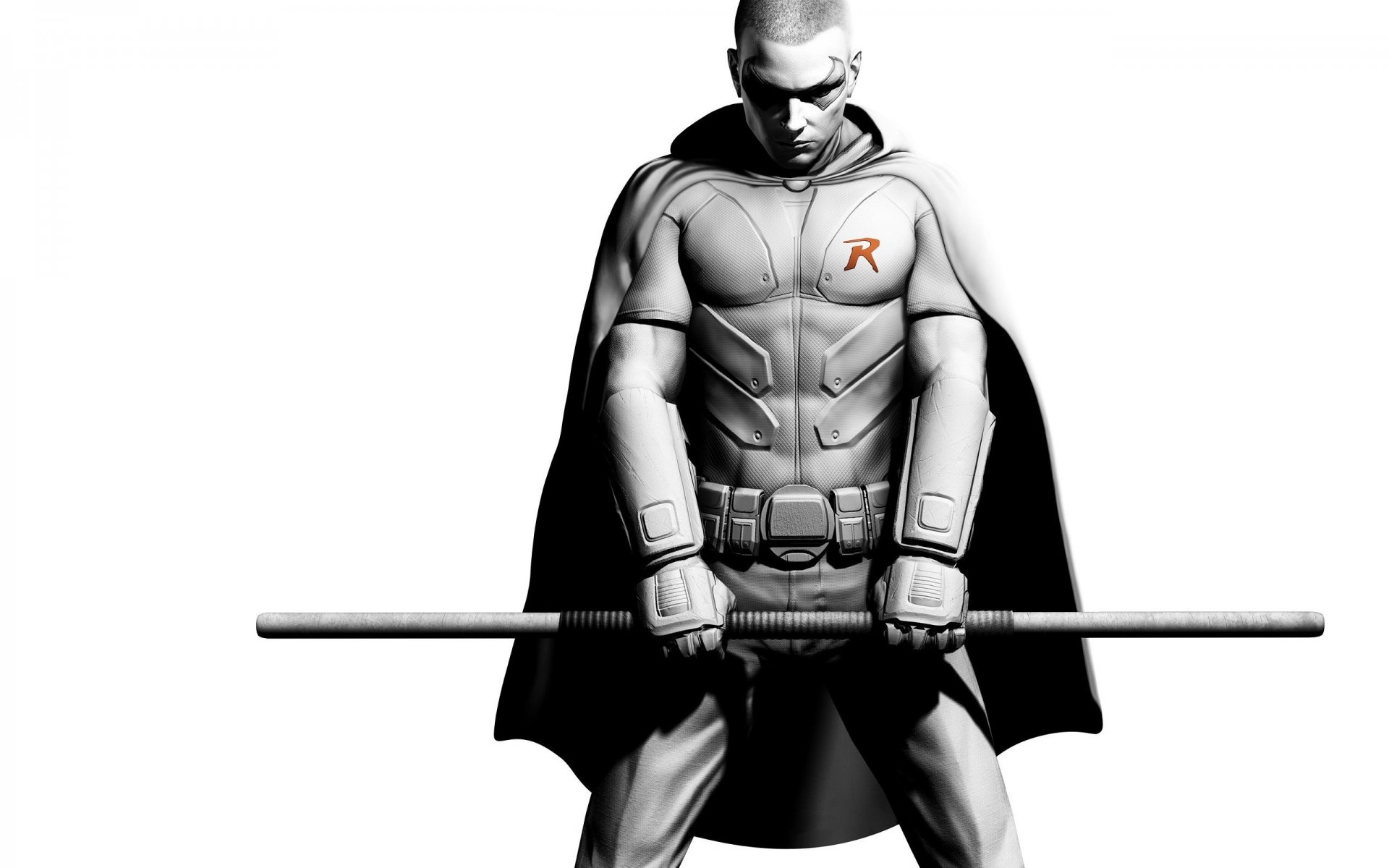 robin batman batman arkham city comics stick game wallpaper art black and white
