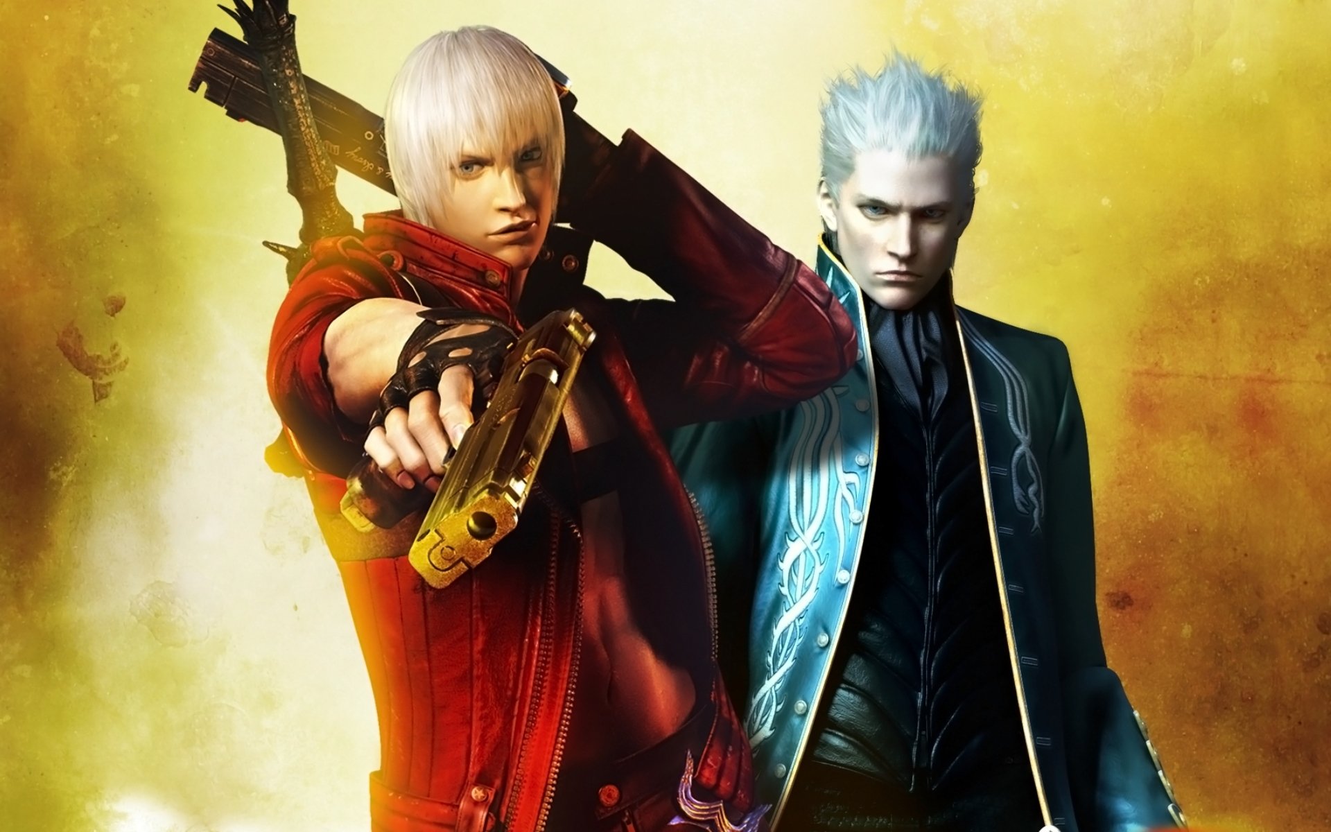 devil may cry 3 dmc game wallpapers dante's awakening special edition dante vergil demons brothers sword guns rebellion ebony & ivory virgil daemons