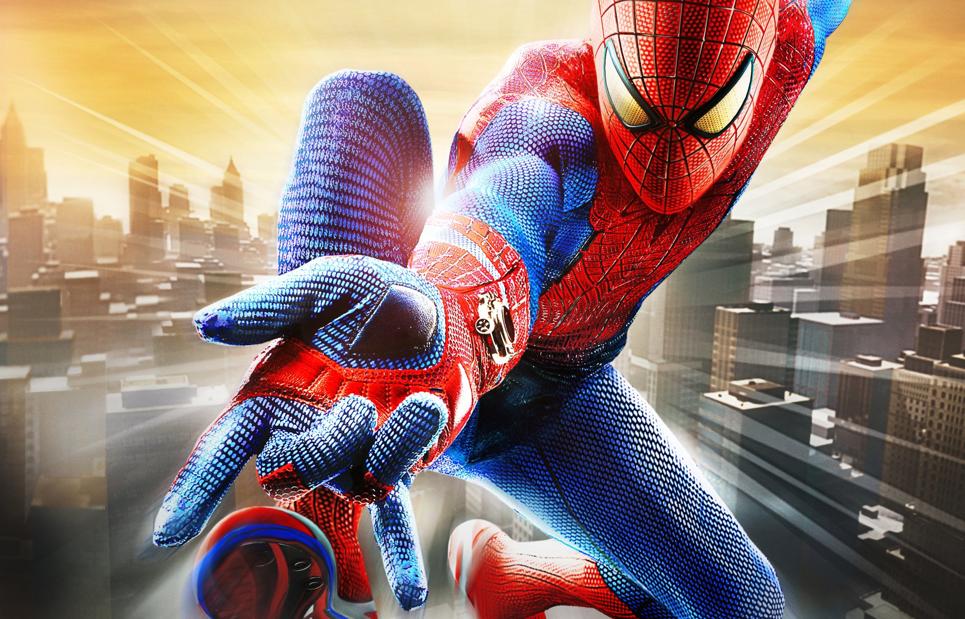 the amazing spider-man amazing spiderman marvel peter parker town